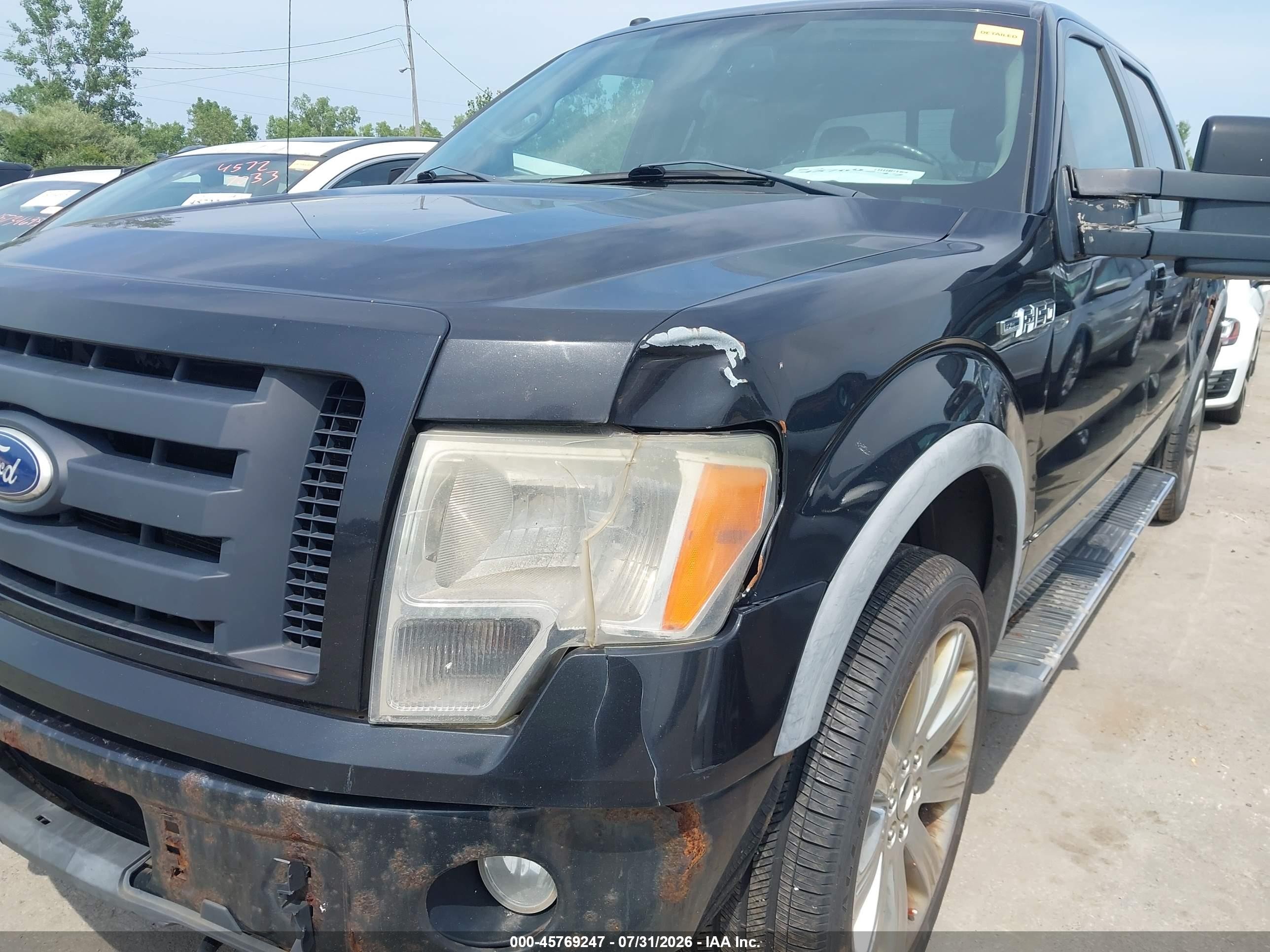2010 Ford F-150   Черный vin: 1FTFW1EV6AFA01929