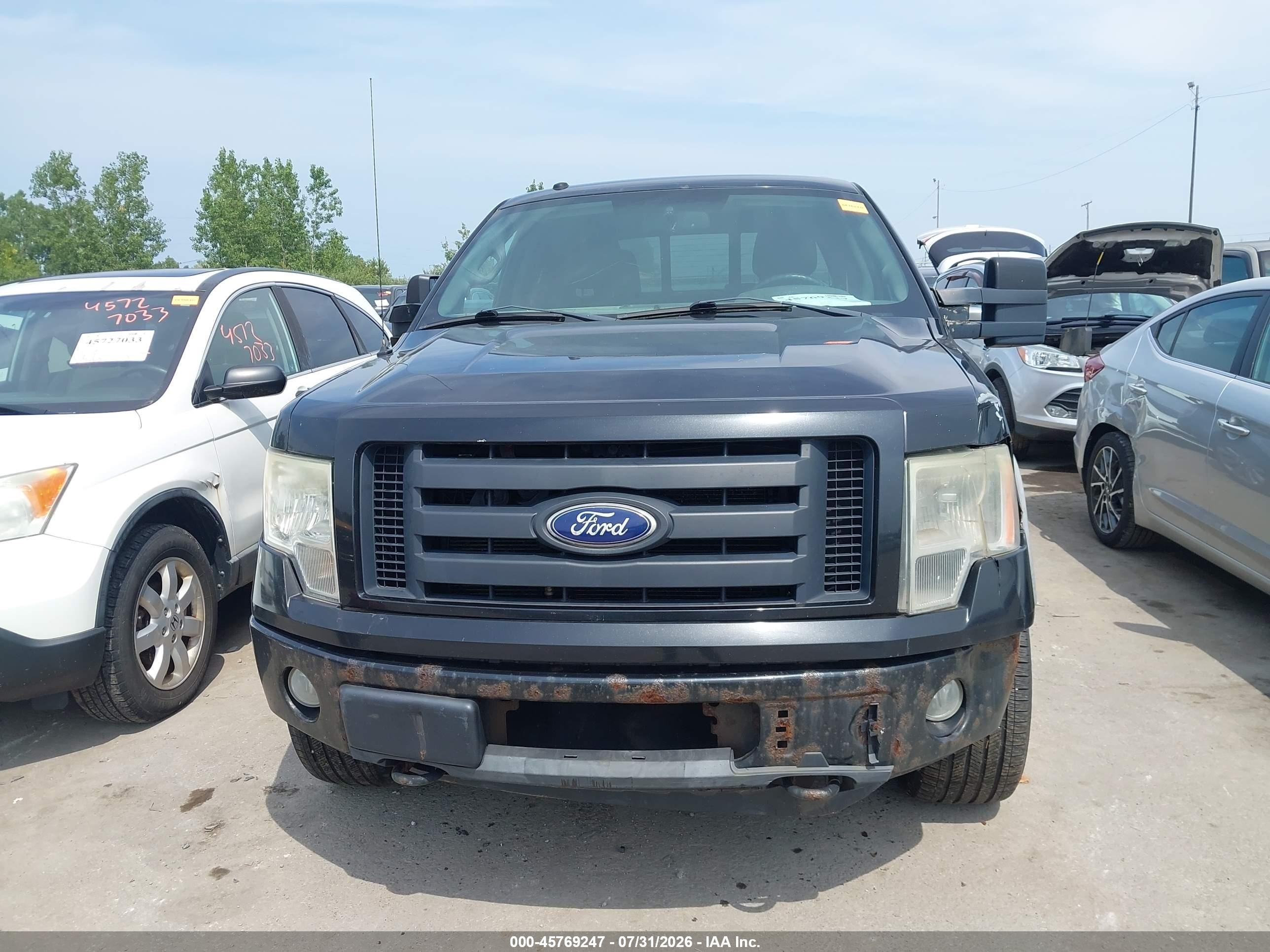 2010 Ford F-150   Черный vin: 1FTFW1EV6AFA01929