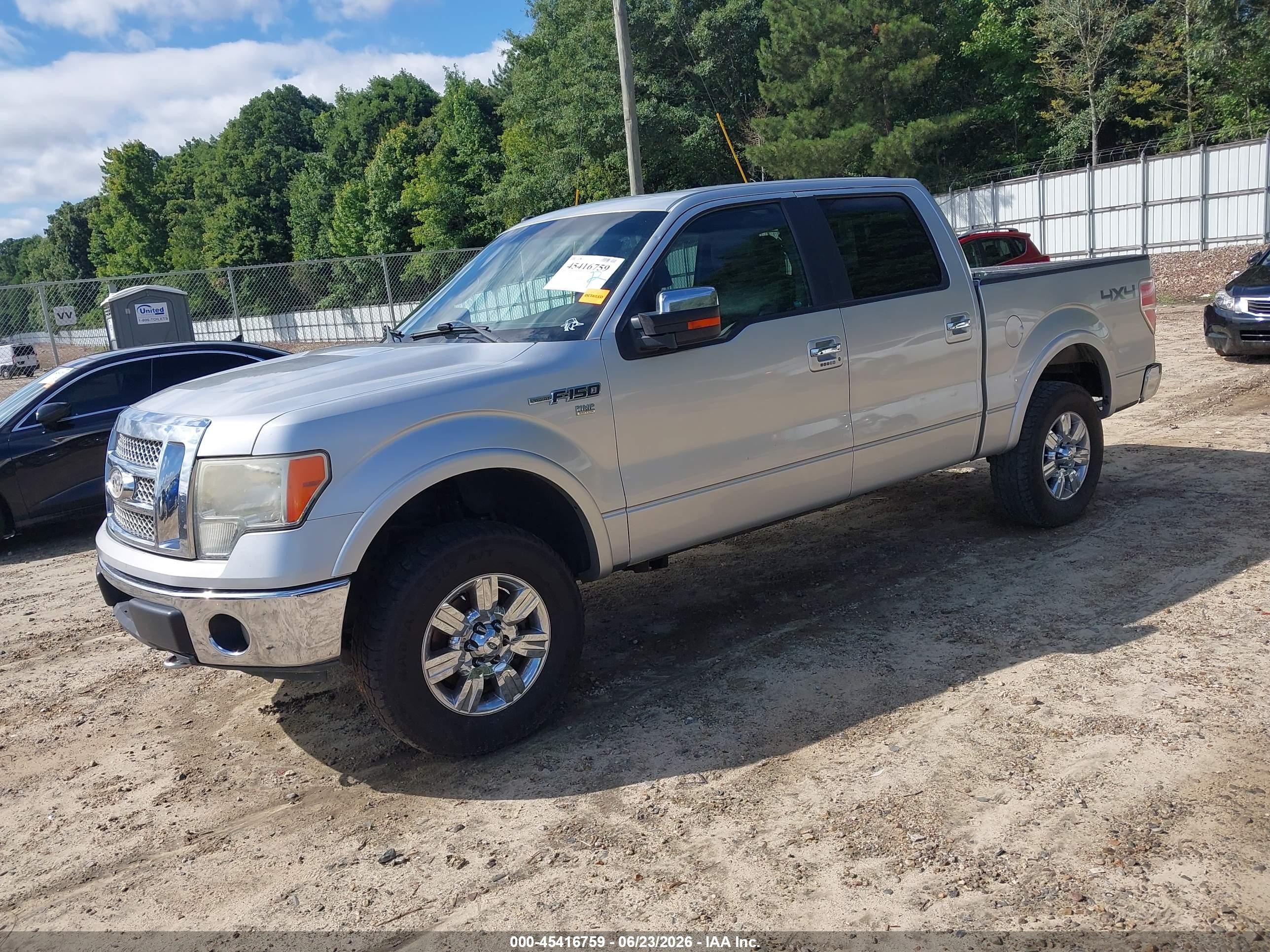 2010 Ford F-150 Fx4/harley-davidson/king Ranch/lariat/platinum/xl/xlt Silver vin: 1FTFW1EV6AFA02465