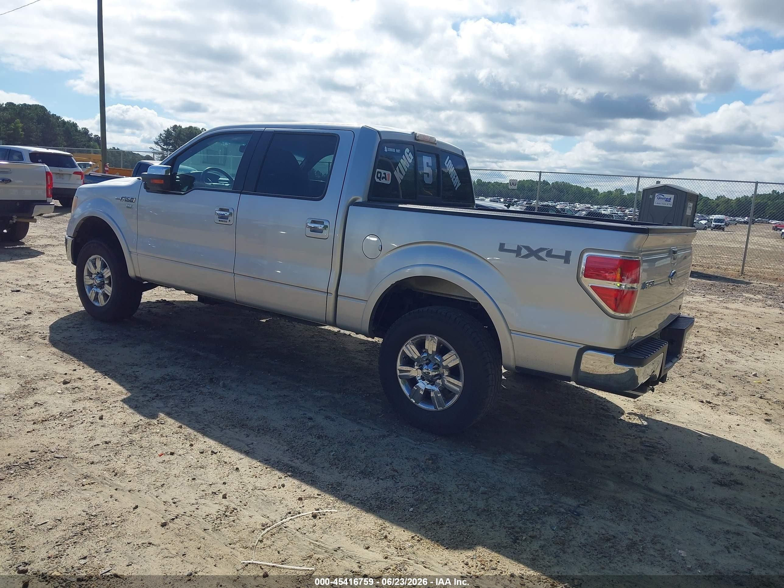 2010 Ford F-150 Fx4/harley-davidson/king Ranch/lariat/platinum/xl/xlt Silver vin: 1FTFW1EV6AFA02465