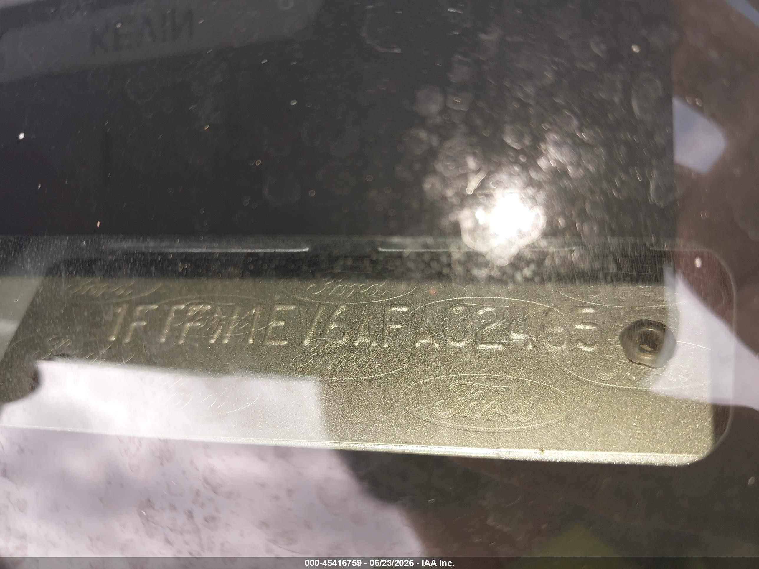 2010 Ford F-150 Fx4/harley-davidson/king Ranch/lariat/platinum/xl/xlt Silver vin: 1FTFW1EV6AFA02465