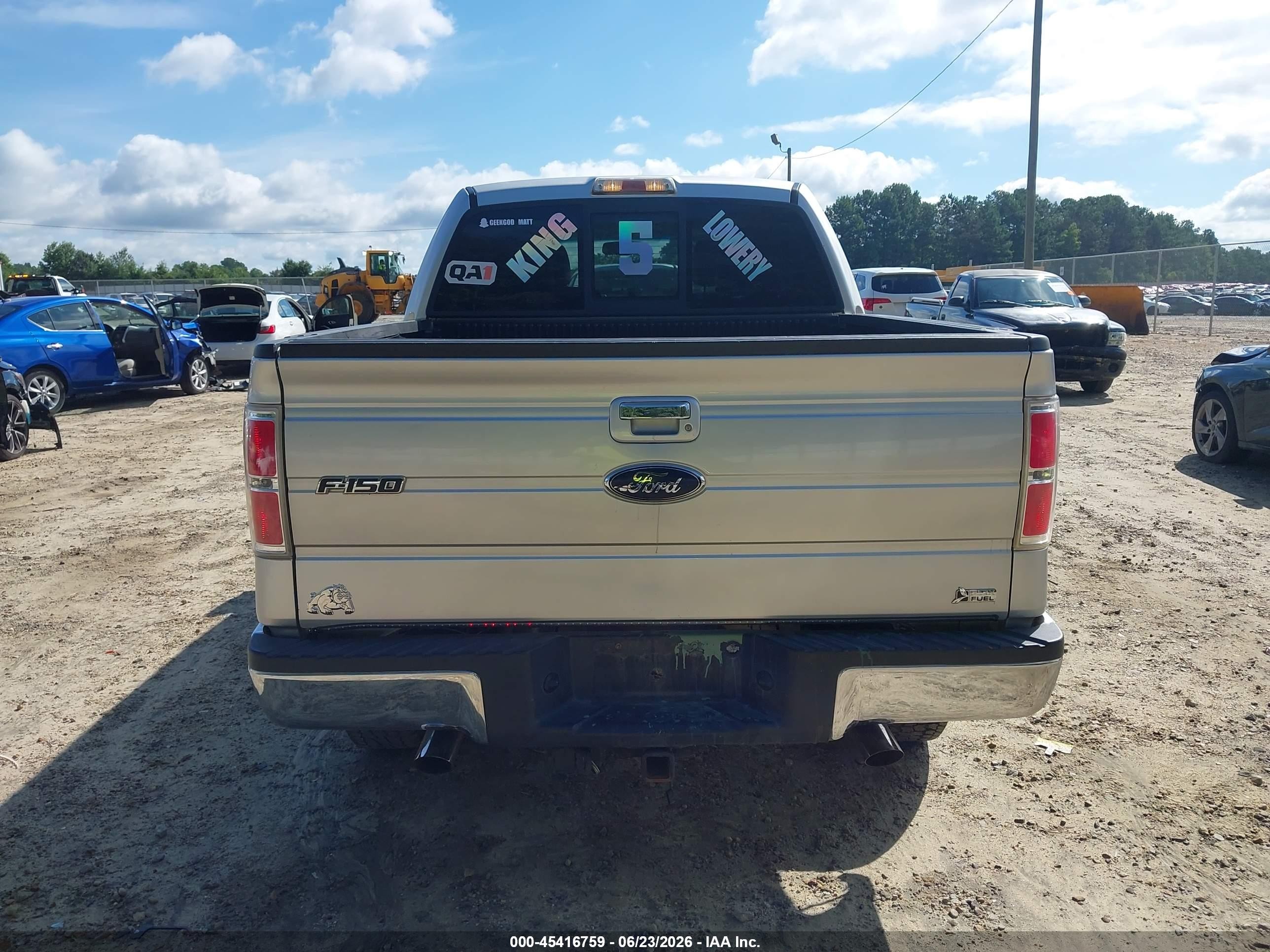 2010 Ford F-150 Fx4/harley-davidson/king Ranch/lariat/platinum/xl/xlt Silver vin: 1FTFW1EV6AFA02465