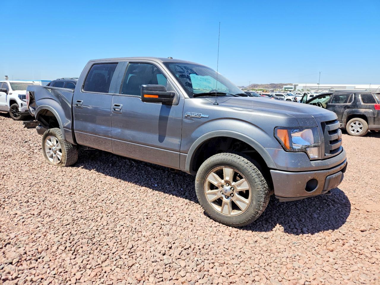 2010 Ford F150 Supercrew Gray vin: 1FTFW1EV6AFA14017