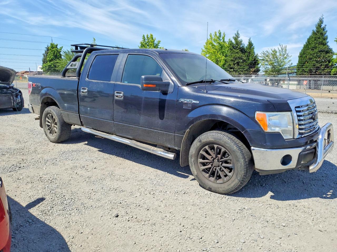 2010 Ford F150 Supercrew Black vin: 1FTFW1EV6AFA15944