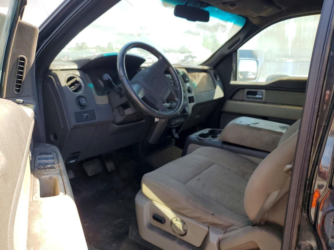 2010 Ford F150 Supercrew Black vin: 1FTFW1EV6AFA15944
