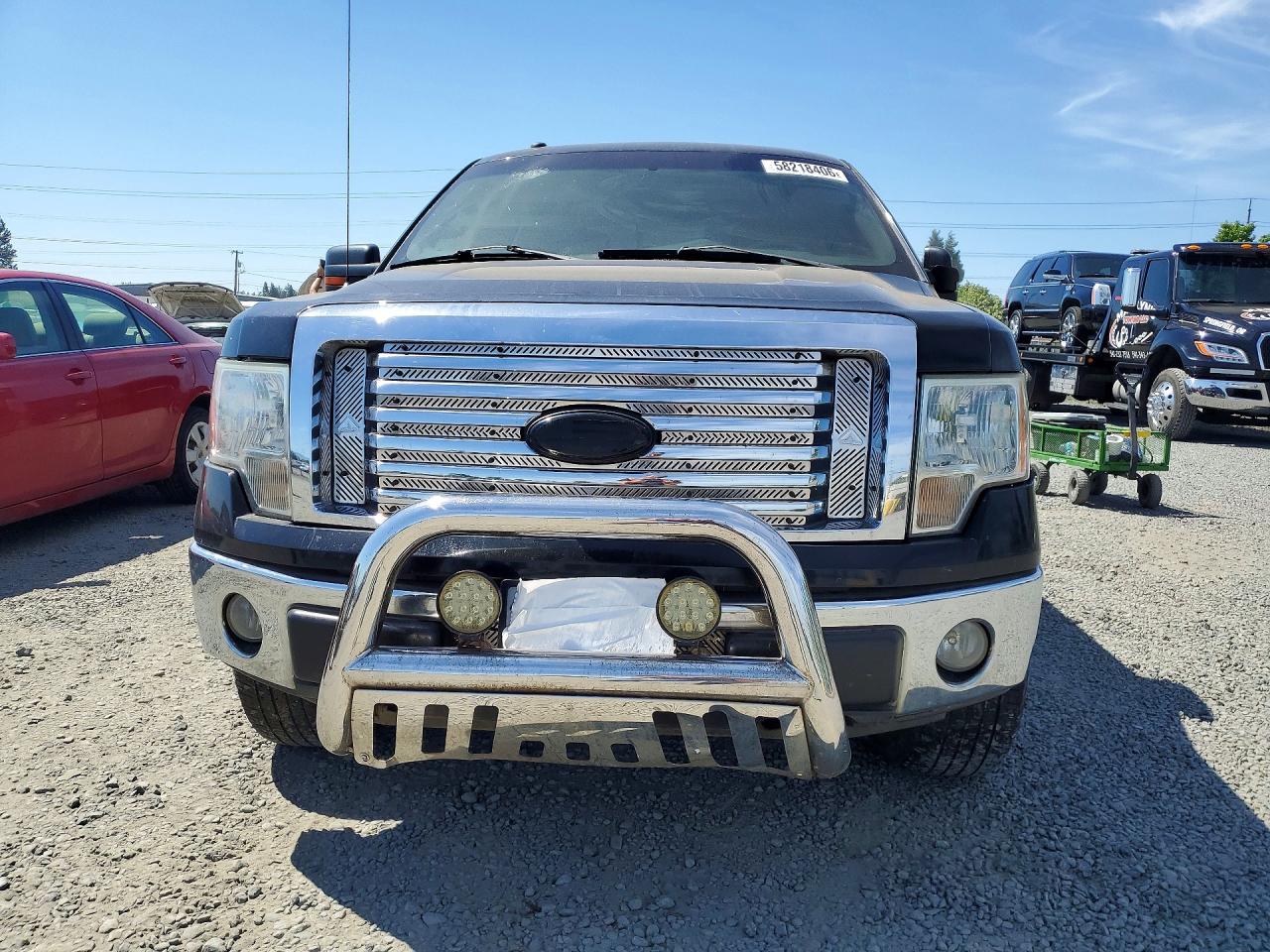 2010 Ford F150 Supercrew Black vin: 1FTFW1EV6AFA15944