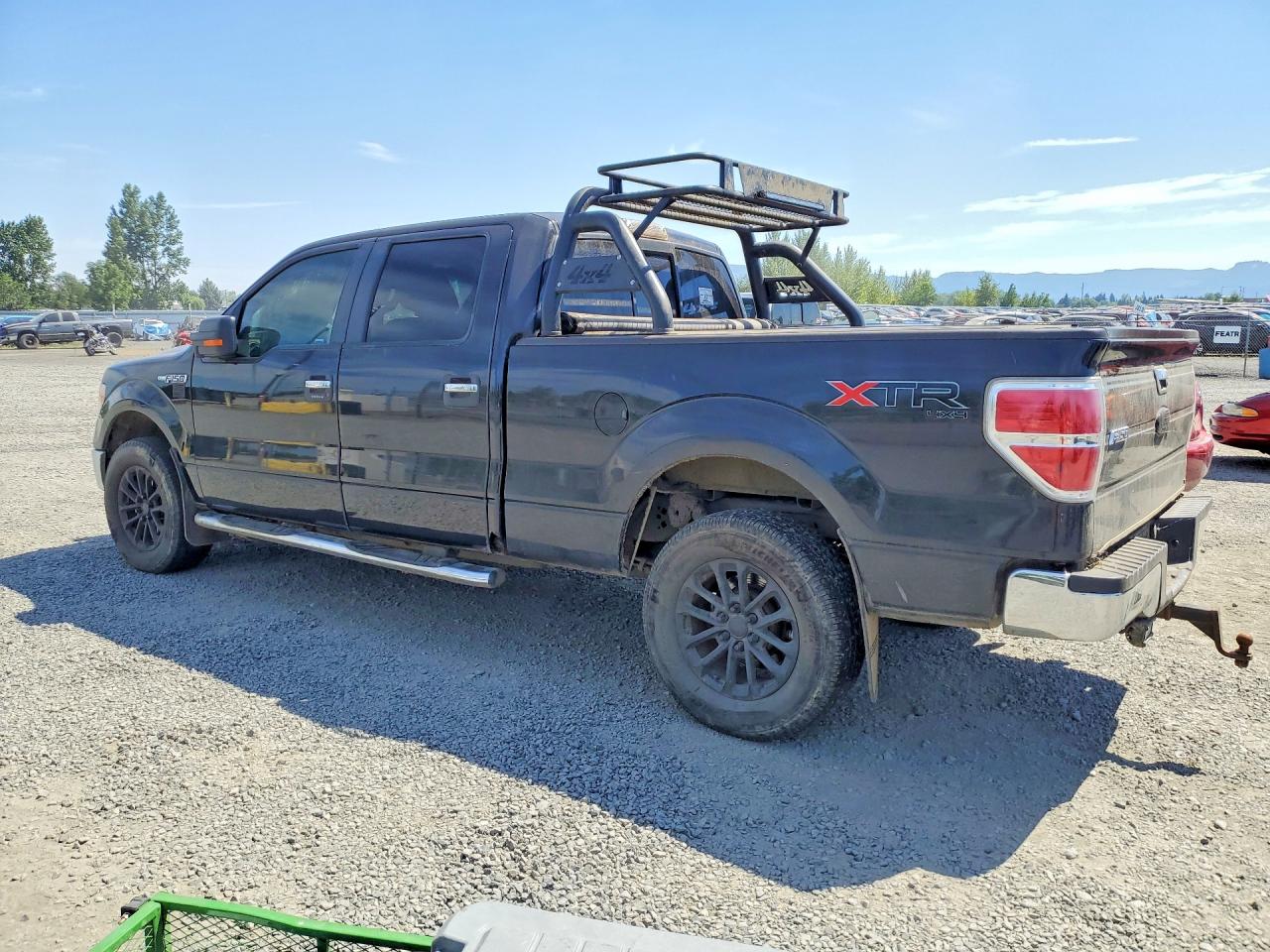 2010 Ford F150 Supercrew Black vin: 1FTFW1EV6AFA15944