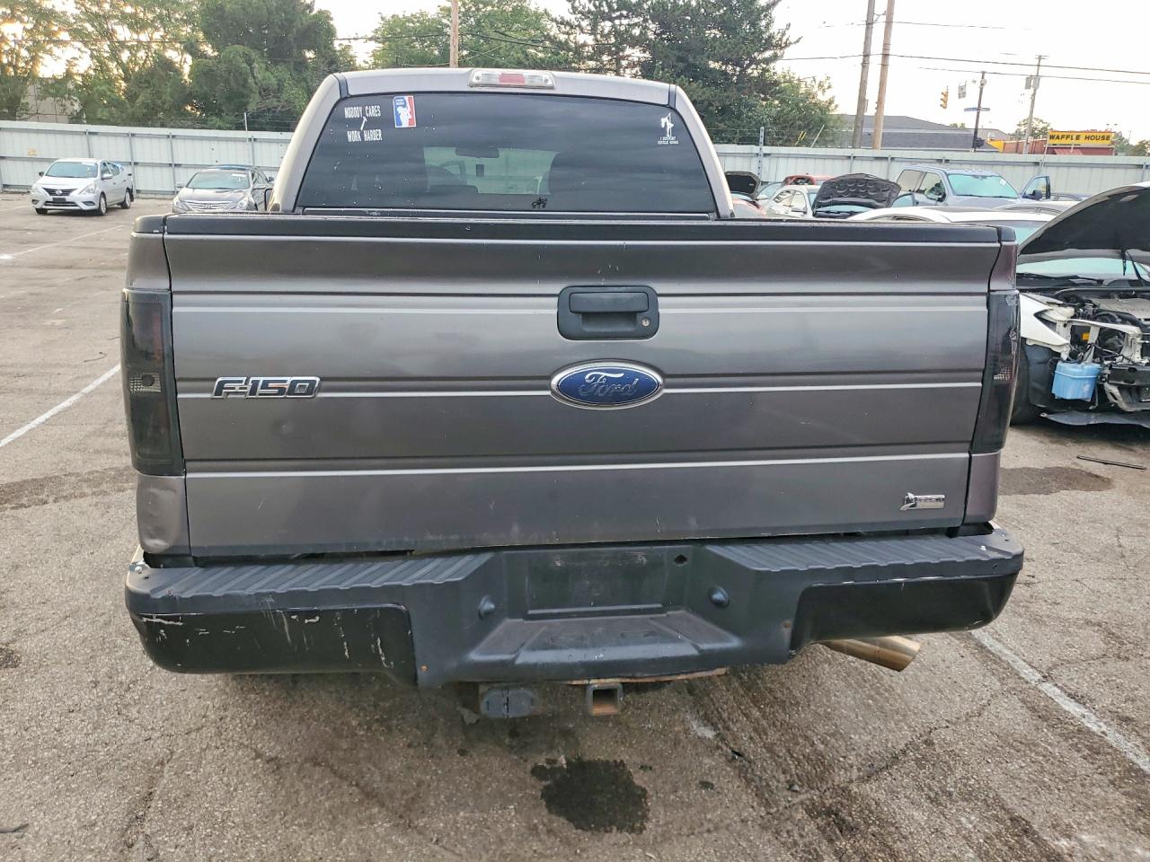 2010 Ford F150 Supercrew Gray vin: 1FTFW1EV6AFA19251
