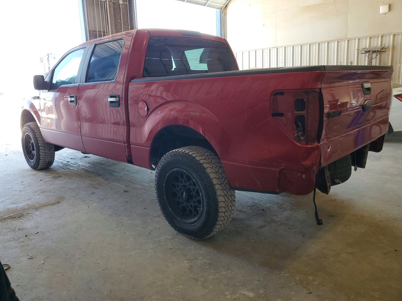 2010 Ford F150 Supercrew Red vin: 1FTFW1EV6AFA26880