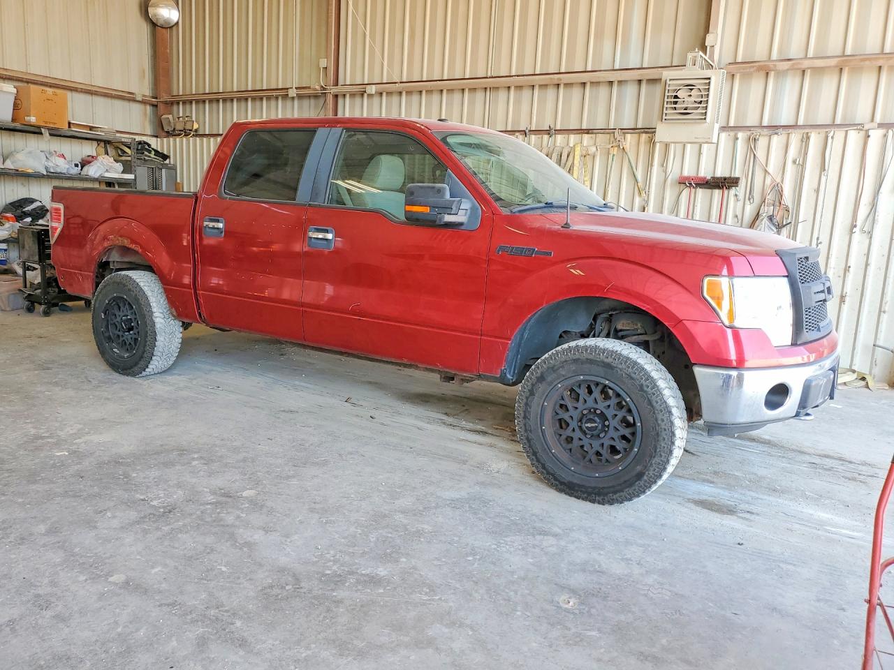 2010 Ford F150 Supercrew Red vin: 1FTFW1EV6AFA26880