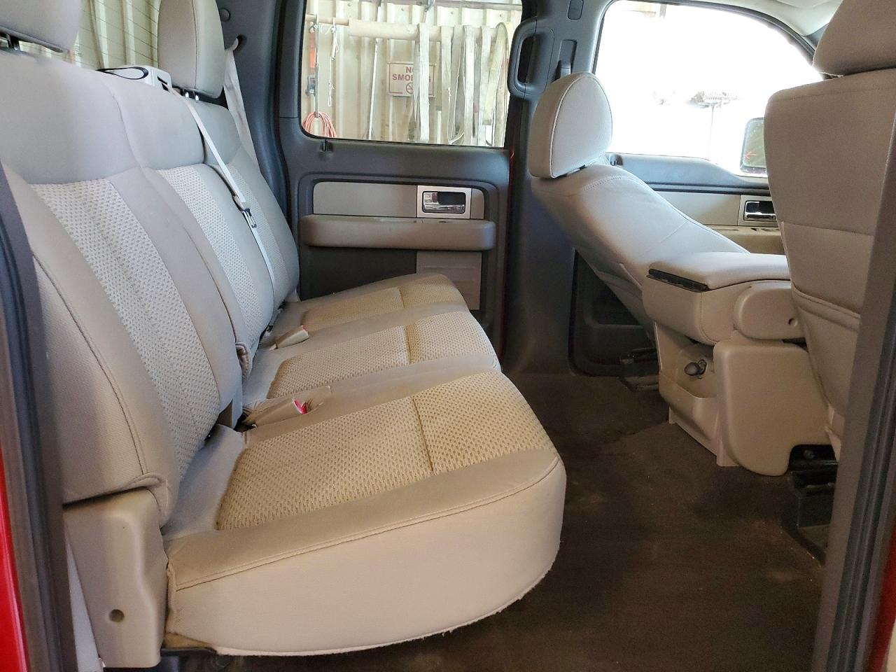 2010 Ford F150 Supercrew Red vin: 1FTFW1EV6AFA26880