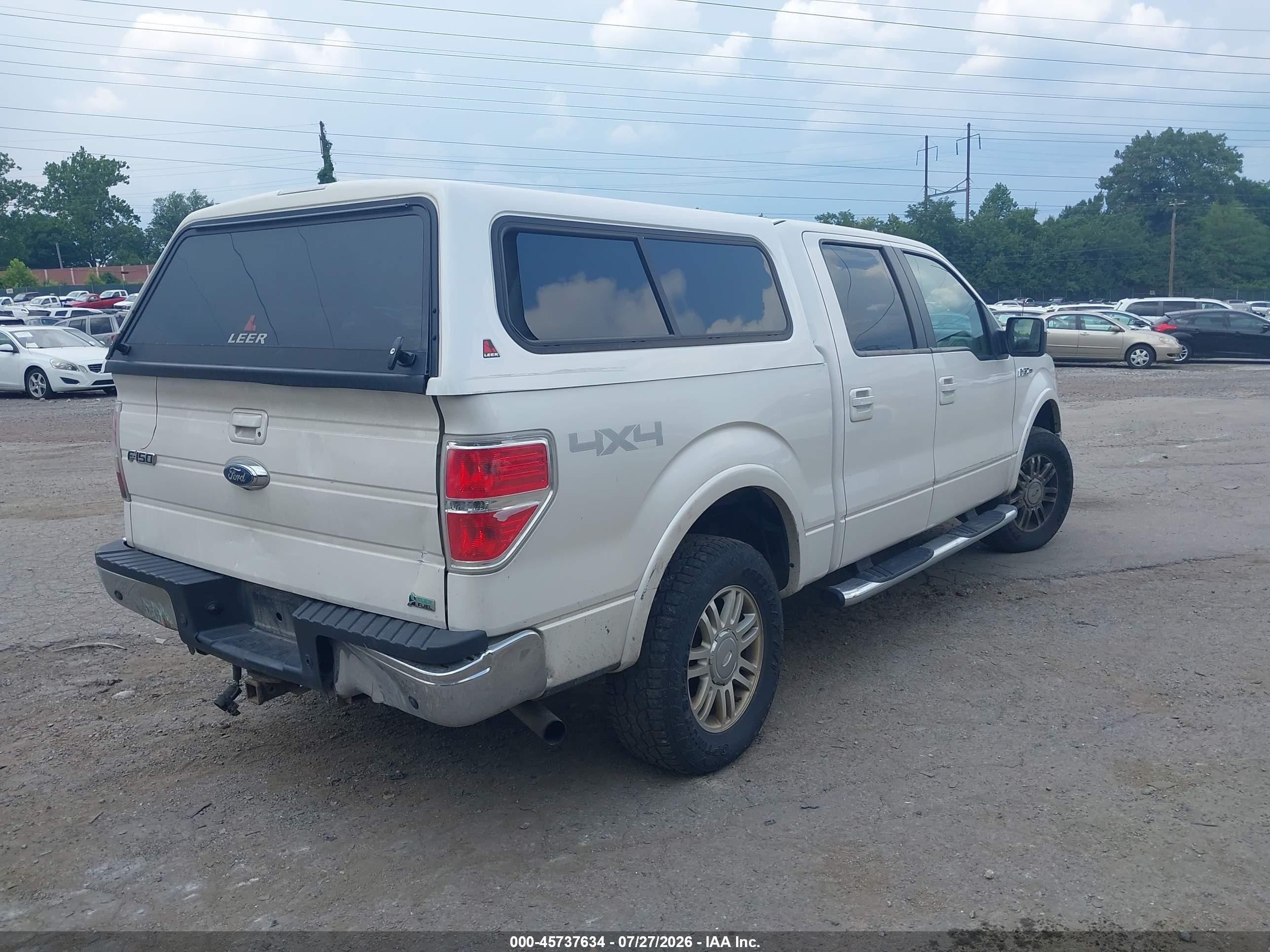2010 Ford F-150 Fx4/harley-davidson/king Ranch/lariat/platinum/xl/xlt White vin: 1FTFW1EV6AFA35109