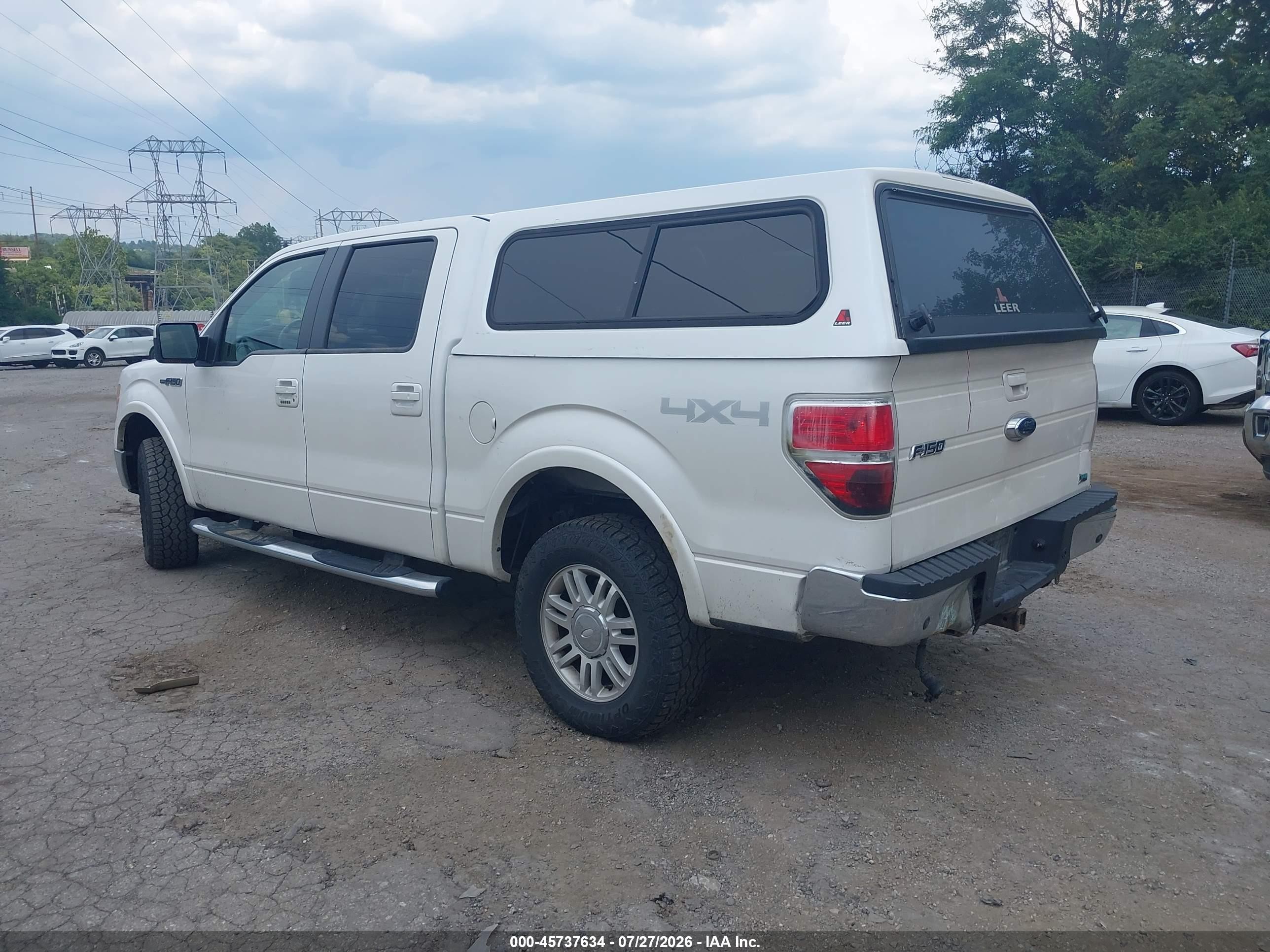 2010 Ford F-150 Fx4/harley-davidson/king Ranch/lariat/platinum/xl/xlt White vin: 1FTFW1EV6AFA35109