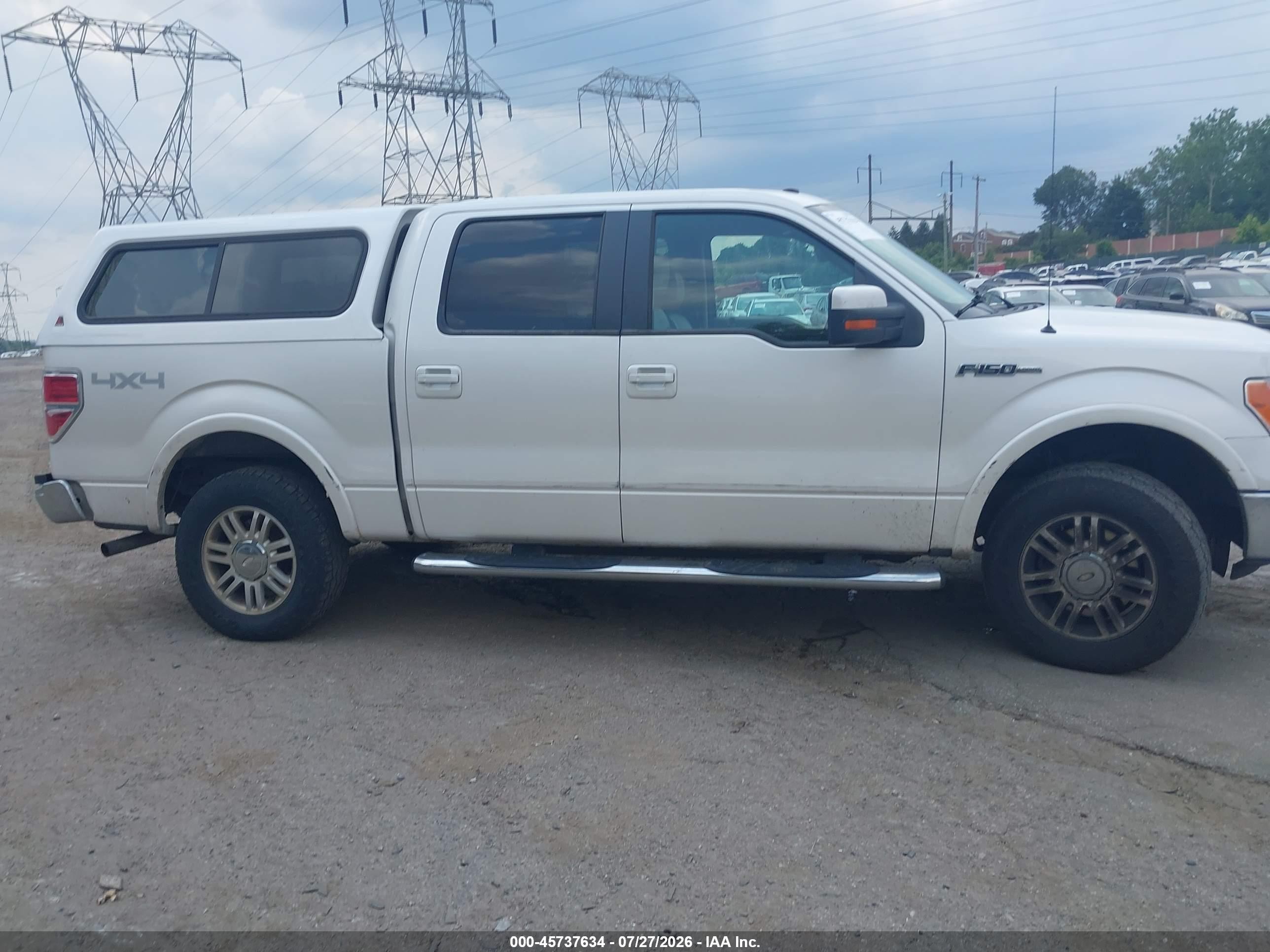 2010 Ford F-150 Fx4/harley-davidson/king Ranch/lariat/platinum/xl/xlt White vin: 1FTFW1EV6AFA35109
