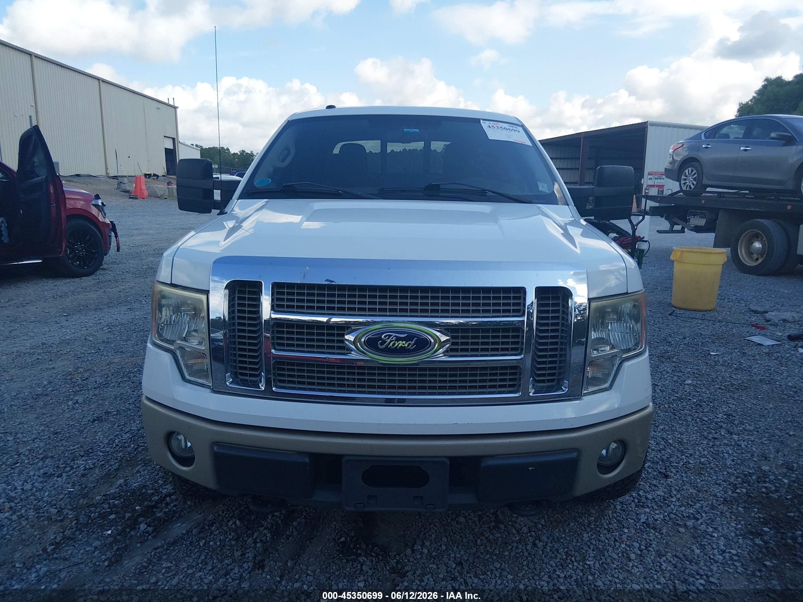 2010 Ford F-150   White vin: 1FTFW1EV6AFA70989