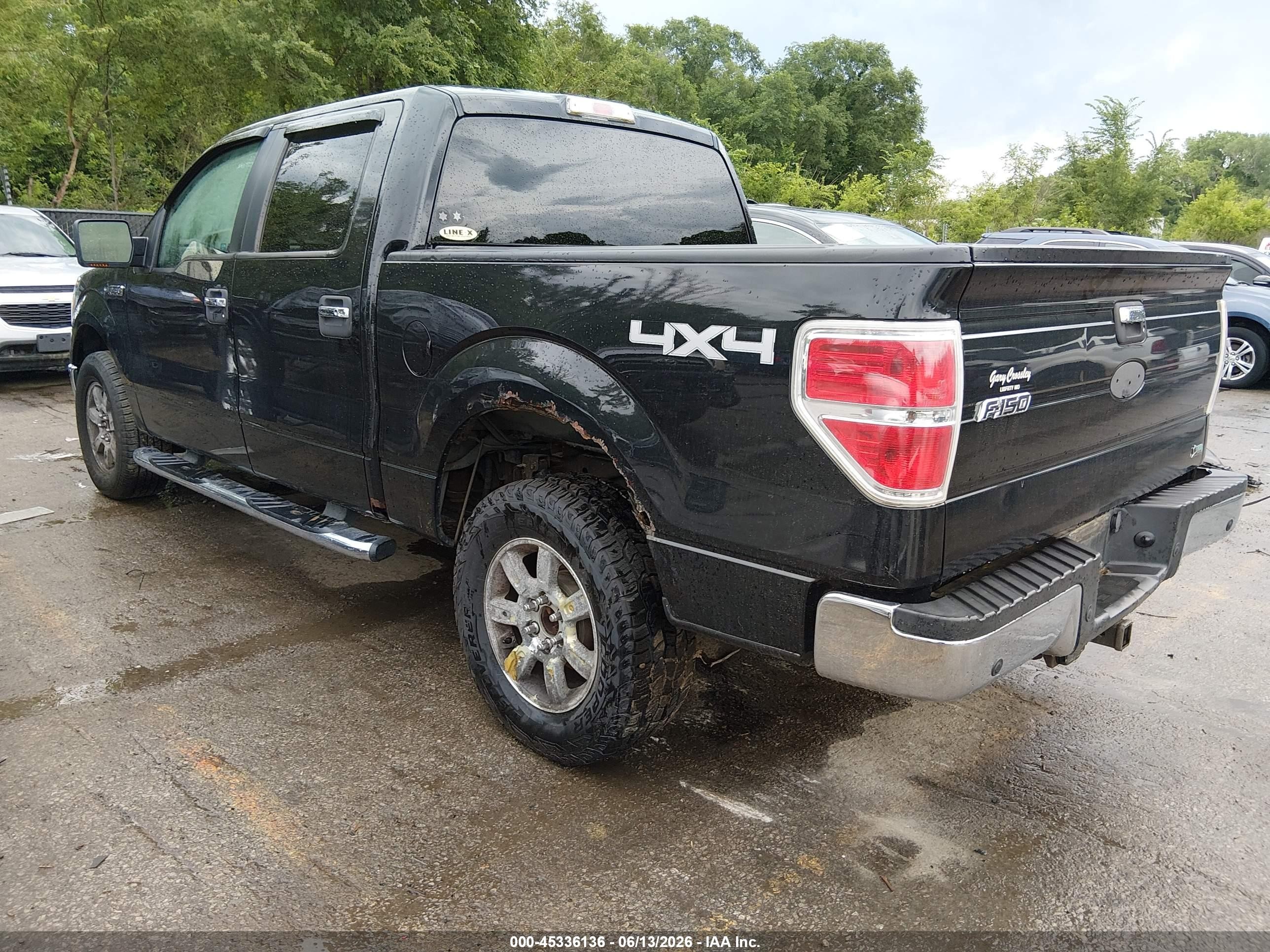 2010 Ford F-150 Fx4/harley-davidson/king Ranch/lariat/platinum/xl/xlt Black vin: 1FTFW1EV6AFA94659