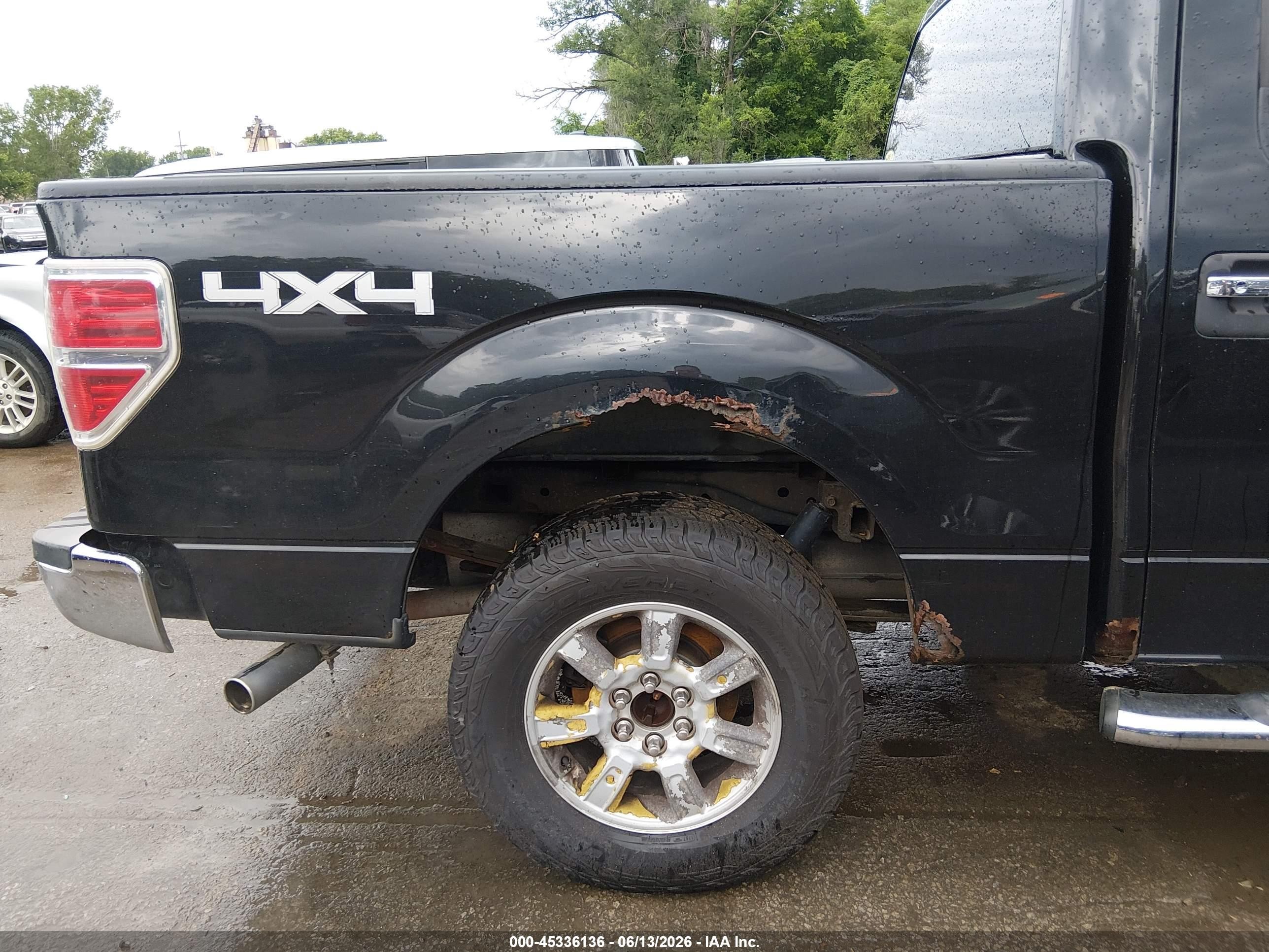 2010 Ford F-150 Fx4/harley-davidson/king Ranch/lariat/platinum/xl/xlt Black vin: 1FTFW1EV6AFA94659