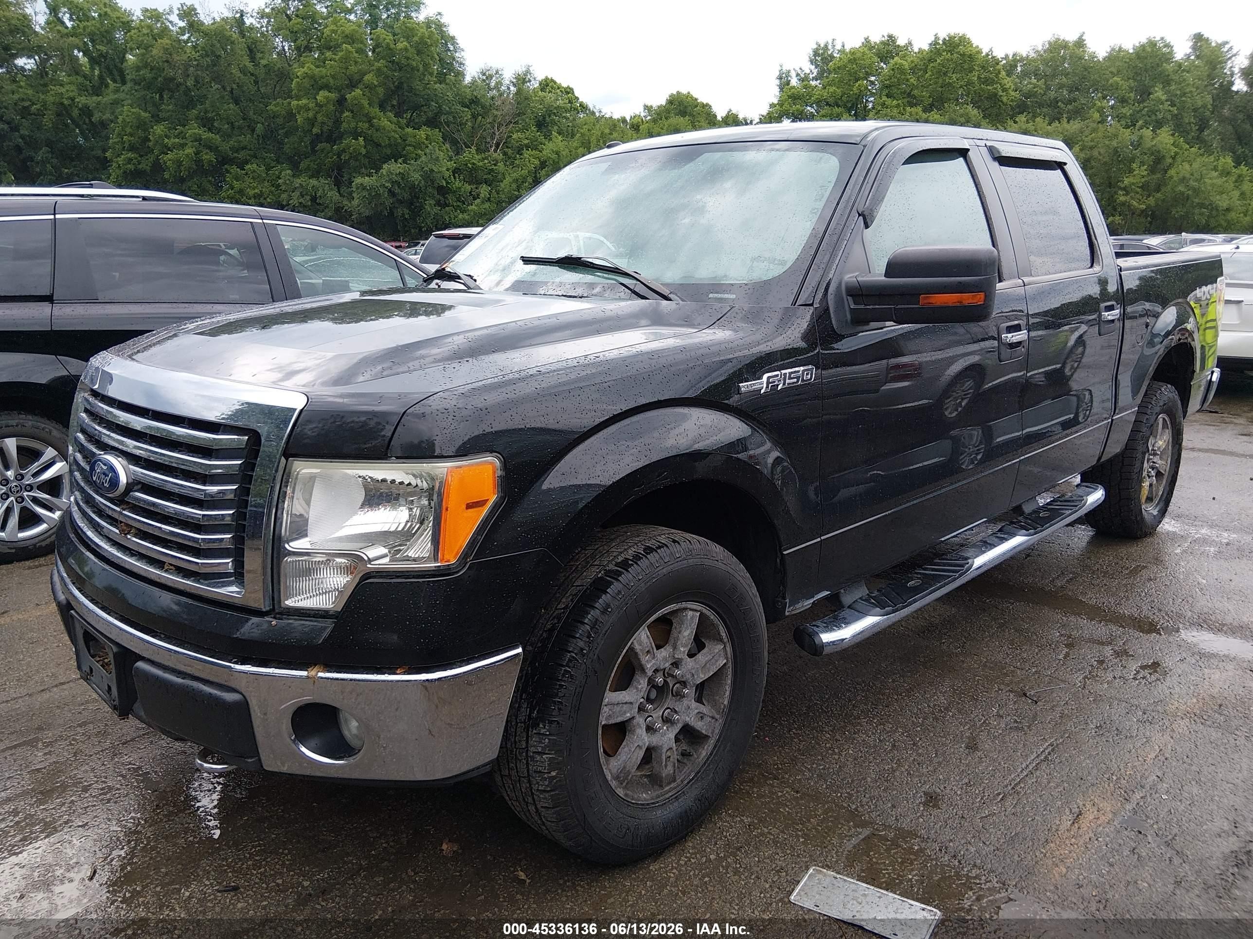 2010 Ford F-150 Fx4/harley-davidson/king Ranch/lariat/platinum/xl/xlt Black vin: 1FTFW1EV6AFA94659