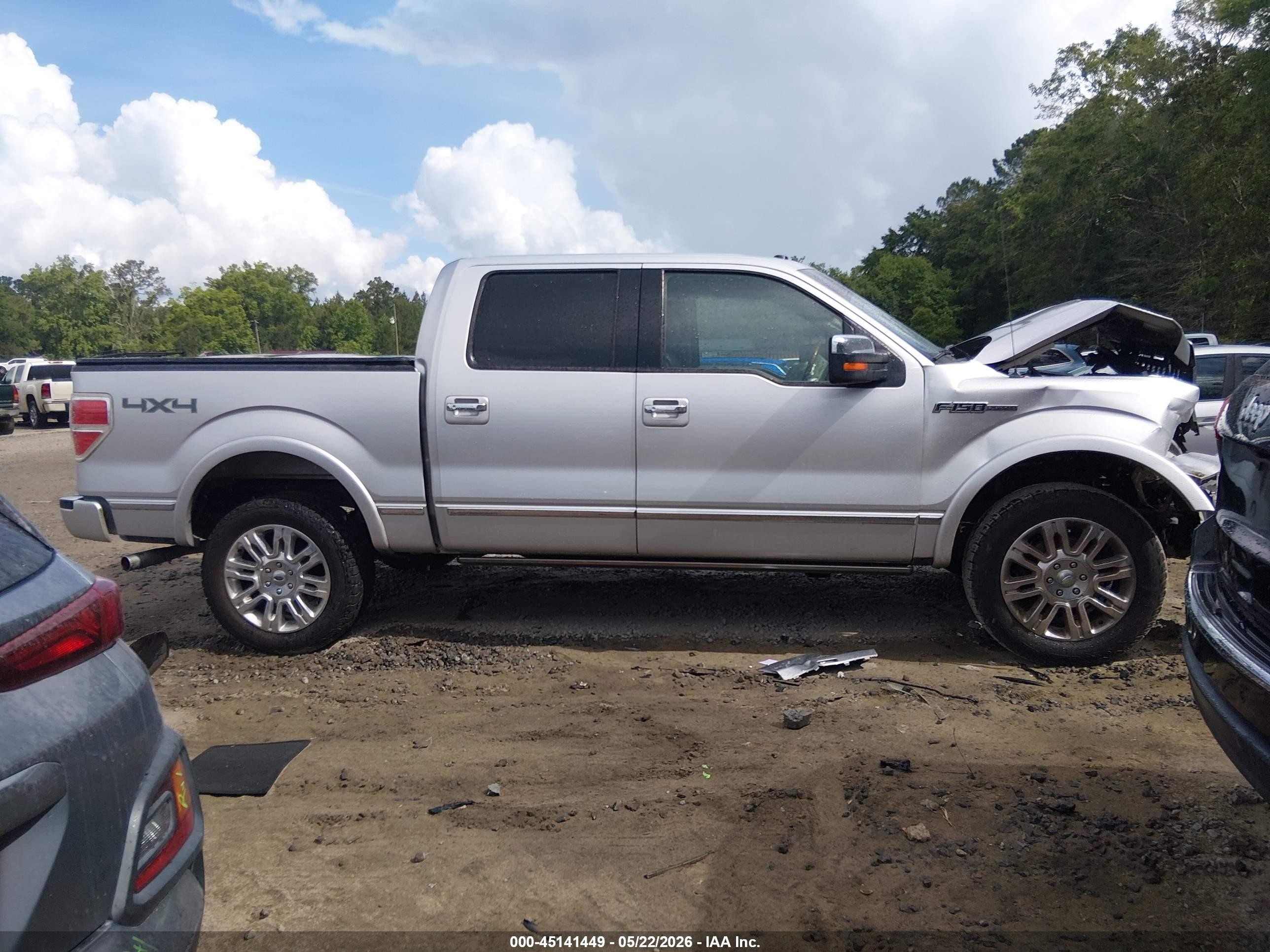 2010 Ford F-150 Fx4/harley-davidson/king Ranch/lariat/platinum/xl/xlt Серебряный vin: 1FTFW1EV6AFB54178