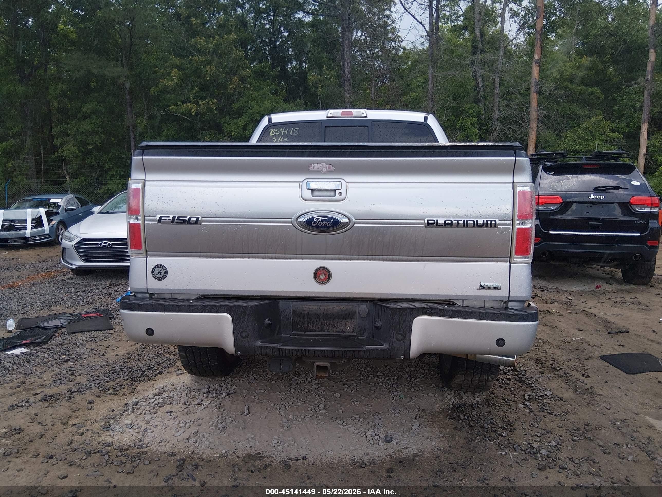 2010 Ford F-150 Fx4/harley-davidson/king Ranch/lariat/platinum/xl/xlt Серебряный vin: 1FTFW1EV6AFB54178