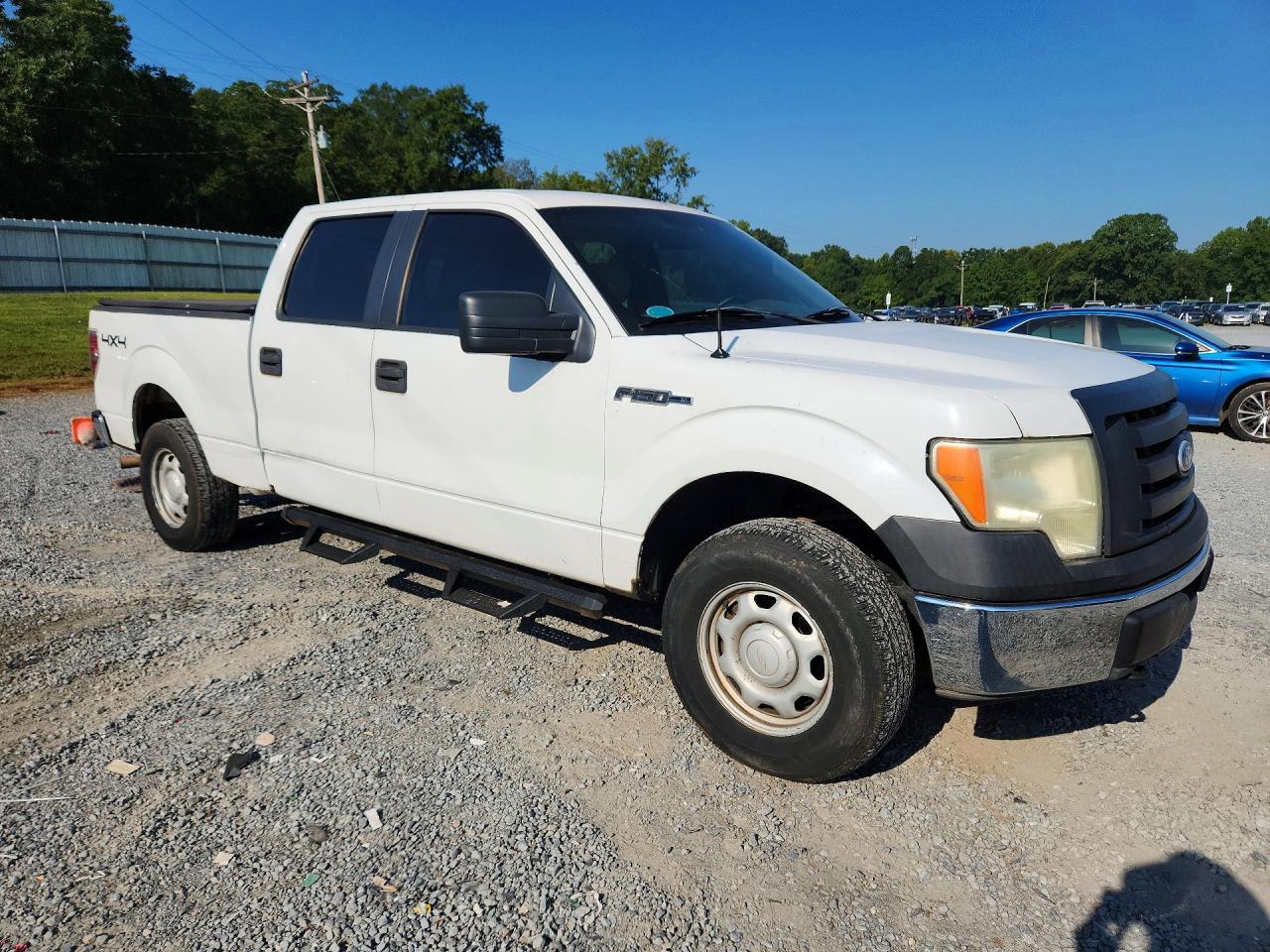 2010 Ford F150 Supercrew White vin: 1FTFW1EV6AFB81414
