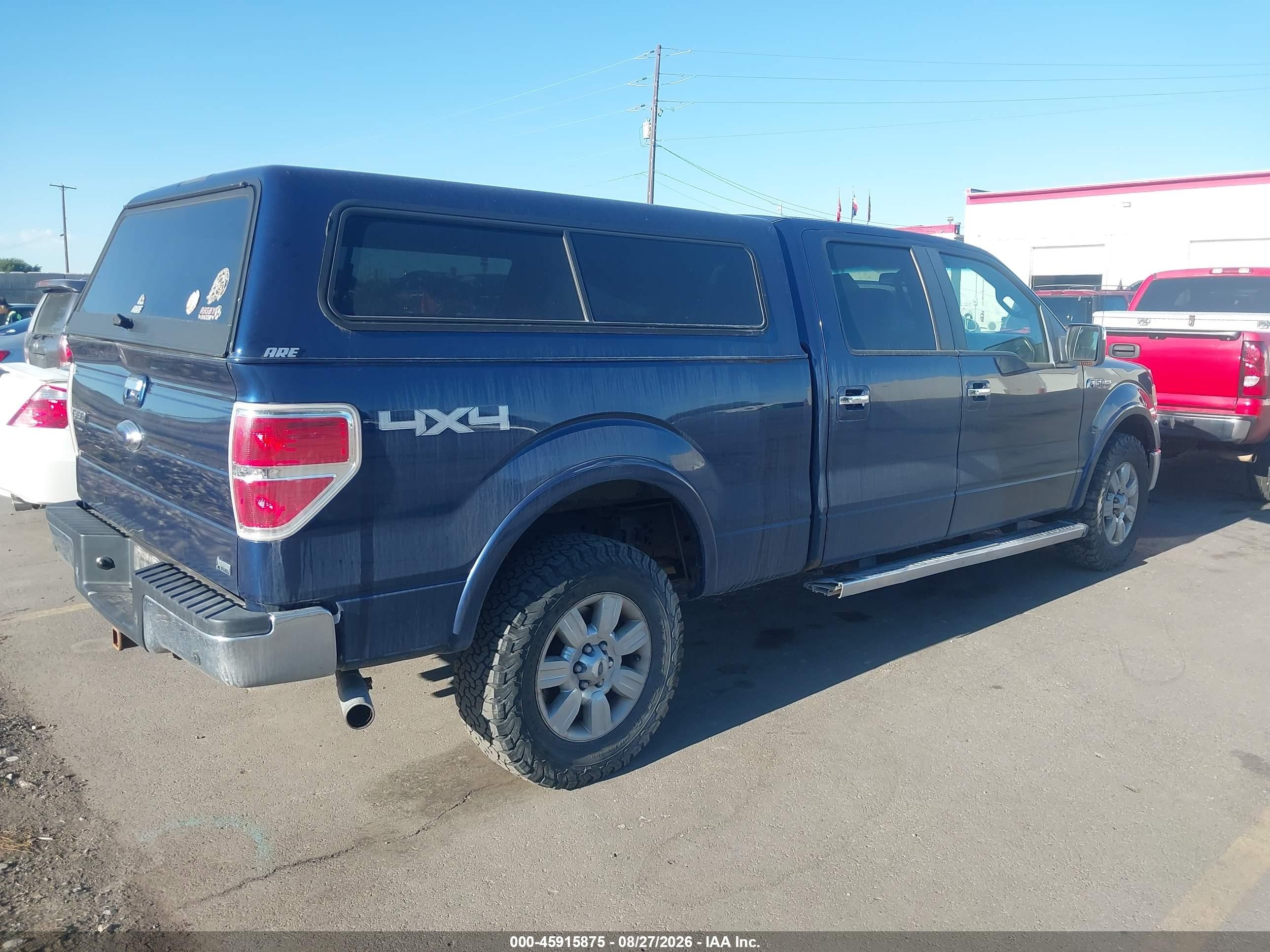 2010 Ford F-150 Fx4/harley-davidson/king Ranch/lariat/platinum/xl/xlt Blue vin: 1FTFW1EV6AFC07106