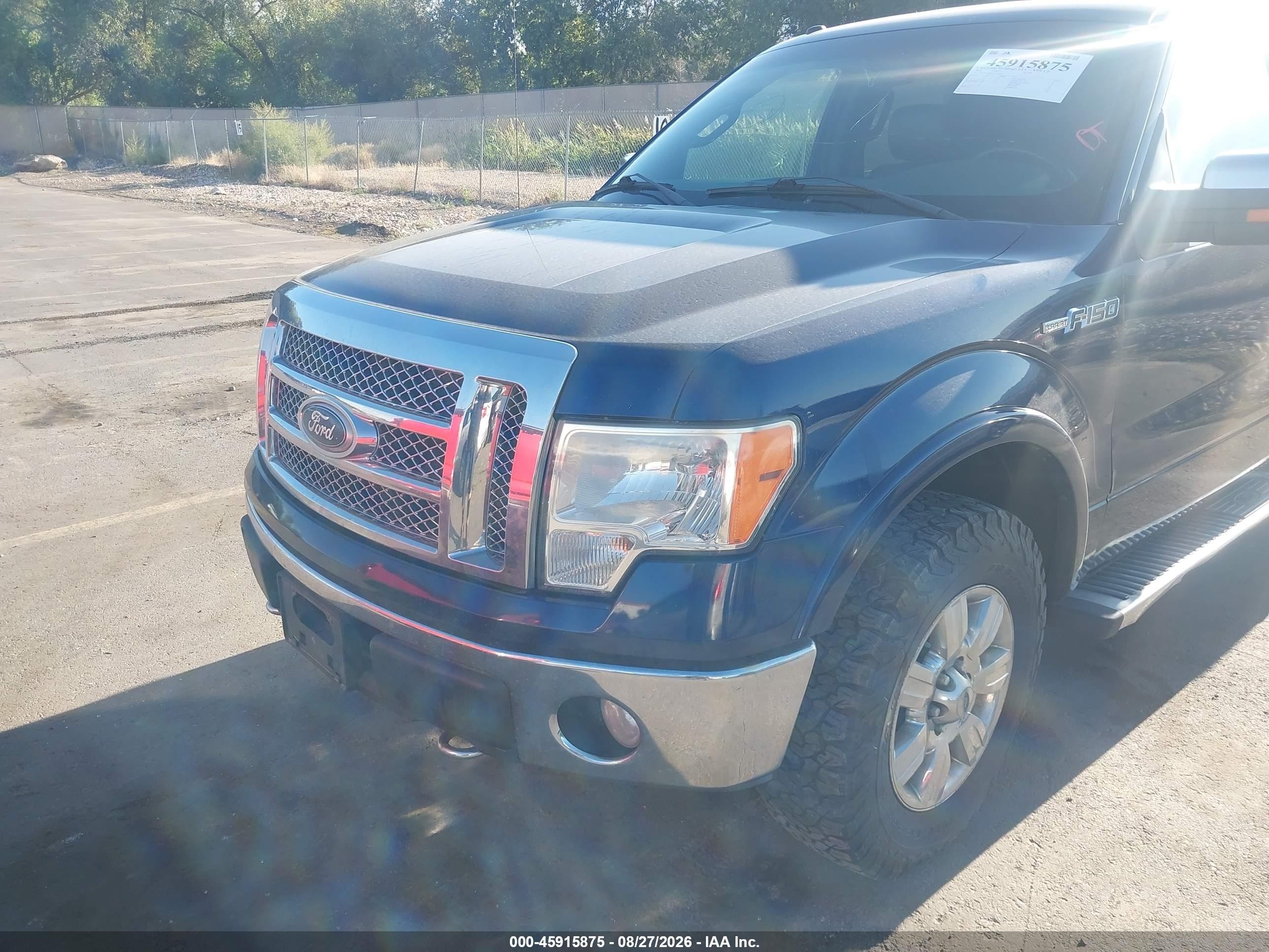 2010 Ford F-150 Fx4/harley-davidson/king Ranch/lariat/platinum/xl/xlt Blue vin: 1FTFW1EV6AFC07106