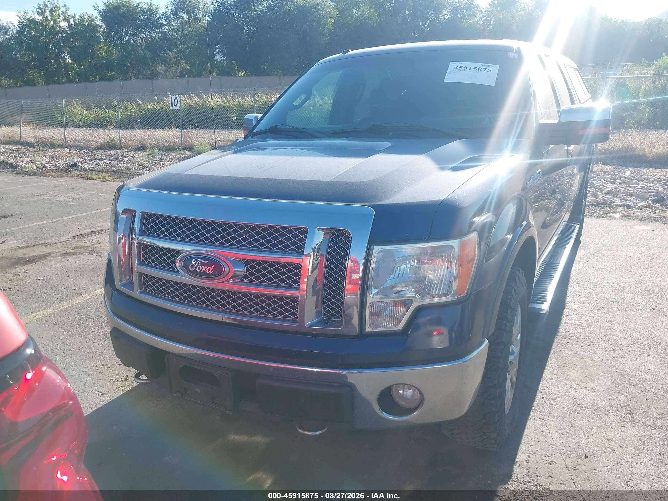 2010 Ford F-150 Fx4/harley-davidson/king Ranch/lariat/platinum/xl/xlt Blue vin: 1FTFW1EV6AFC07106
