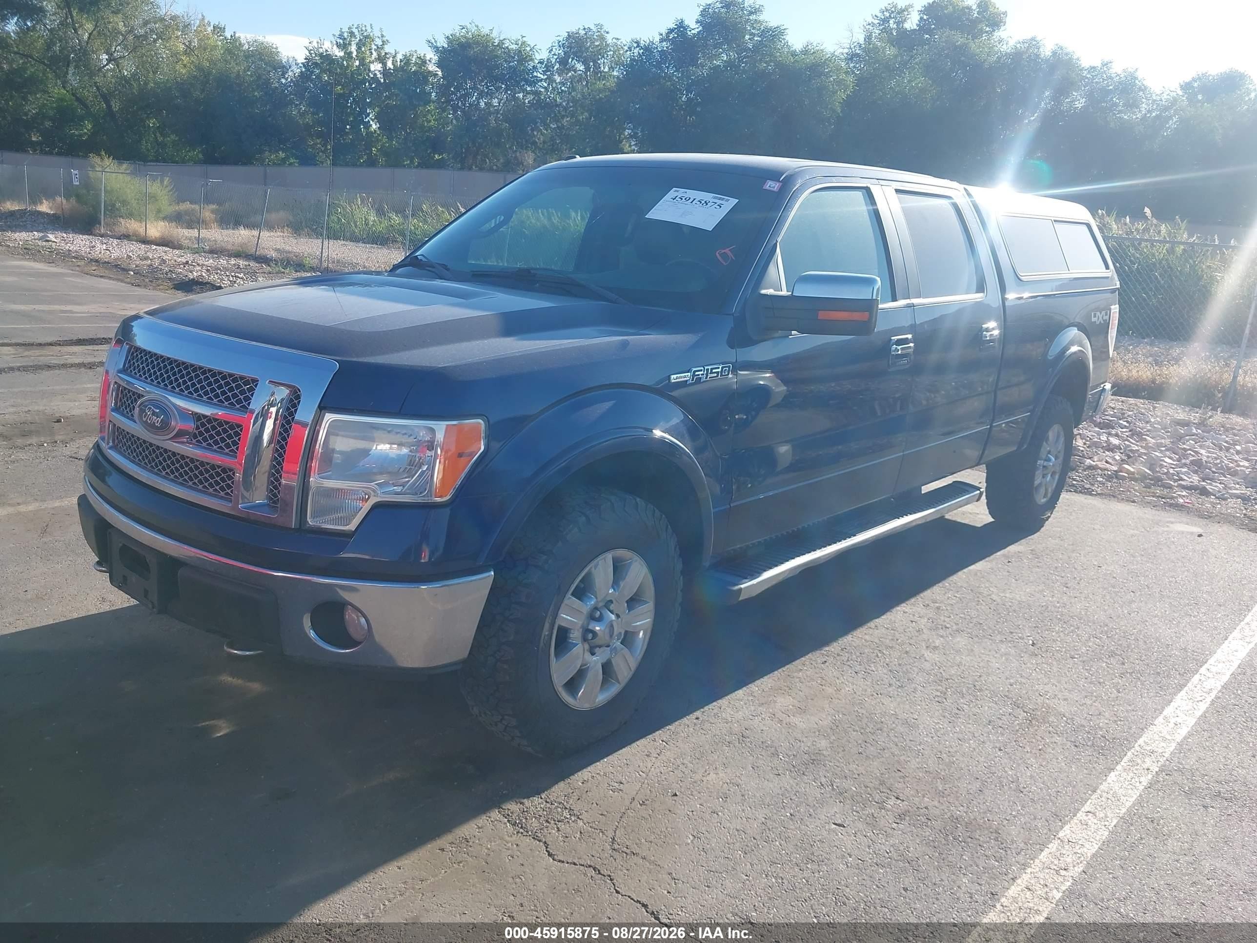 2010 Ford F-150 Fx4/harley-davidson/king Ranch/lariat/platinum/xl/xlt Blue vin: 1FTFW1EV6AFC07106