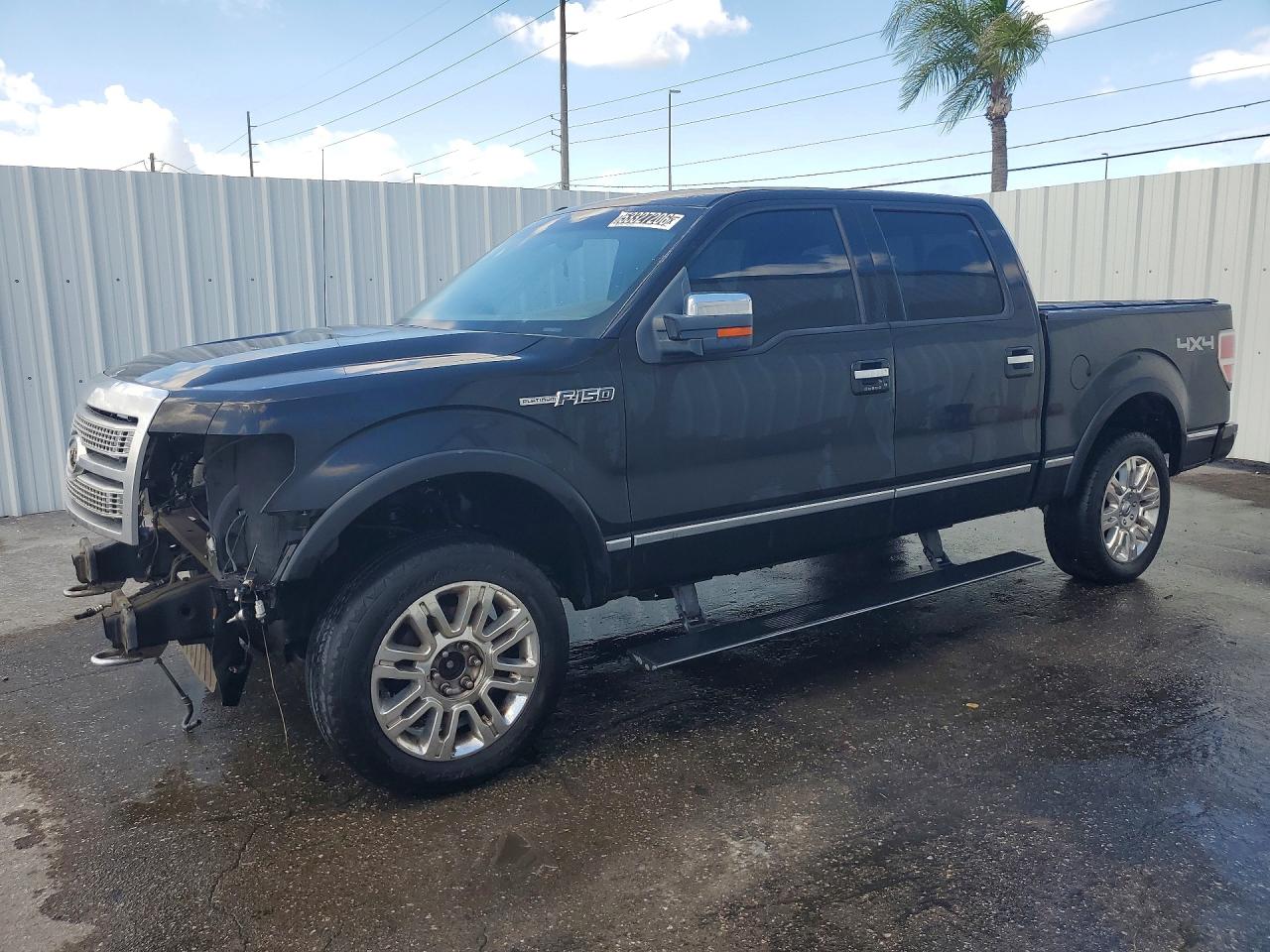 2010 Ford F150 Supercrew Black vin: 1FTFW1EV6AFC21698
