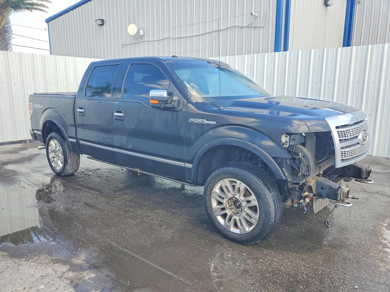 2010 Ford F150 Supercrew Black vin: 1FTFW1EV6AFC21698