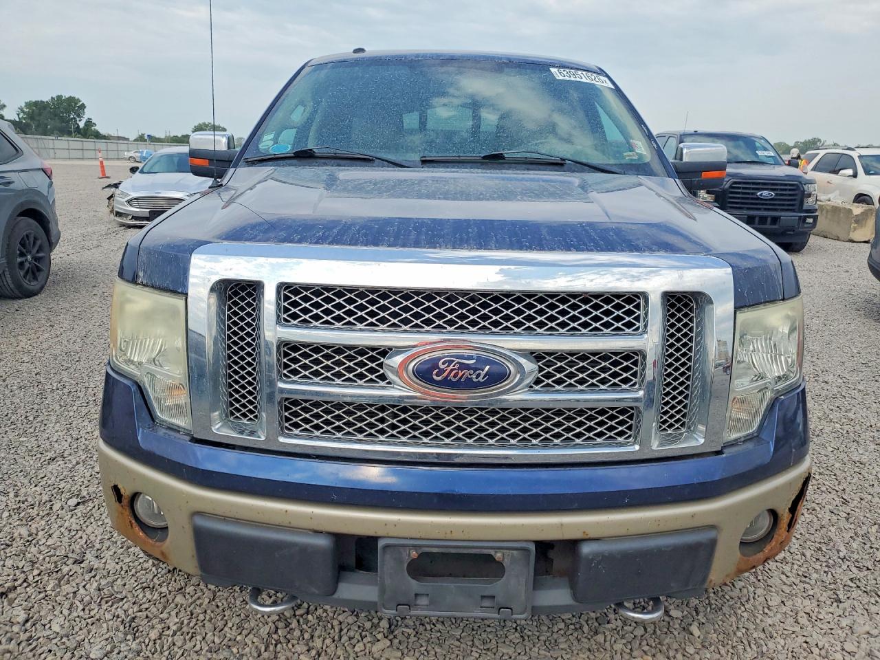 2010 Ford F150 Supercrew Blue vin: 1FTFW1EV6AFC23807