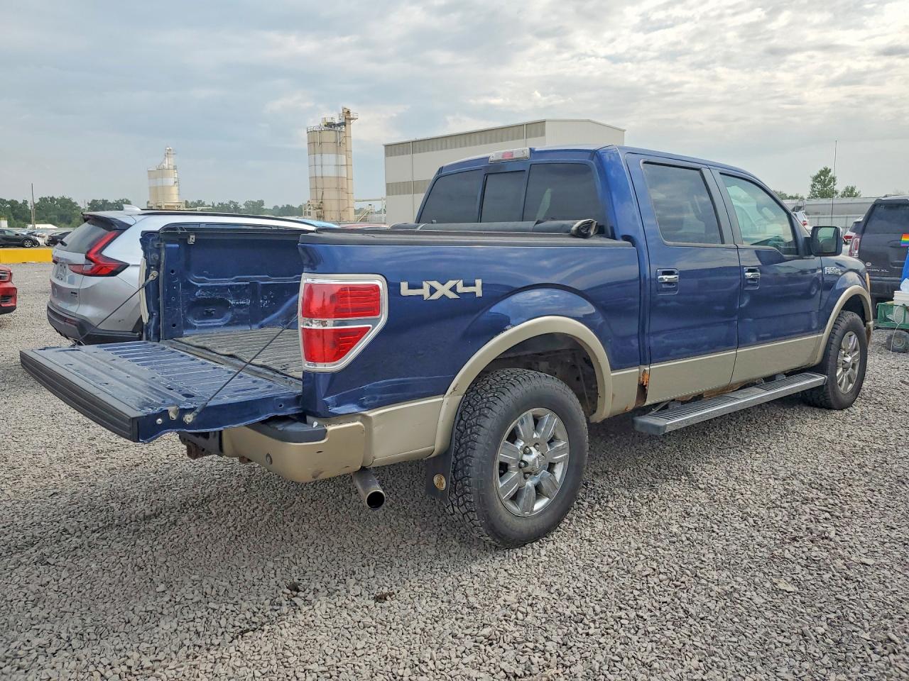 2010 Ford F150 Supercrew Blue vin: 1FTFW1EV6AFC23807