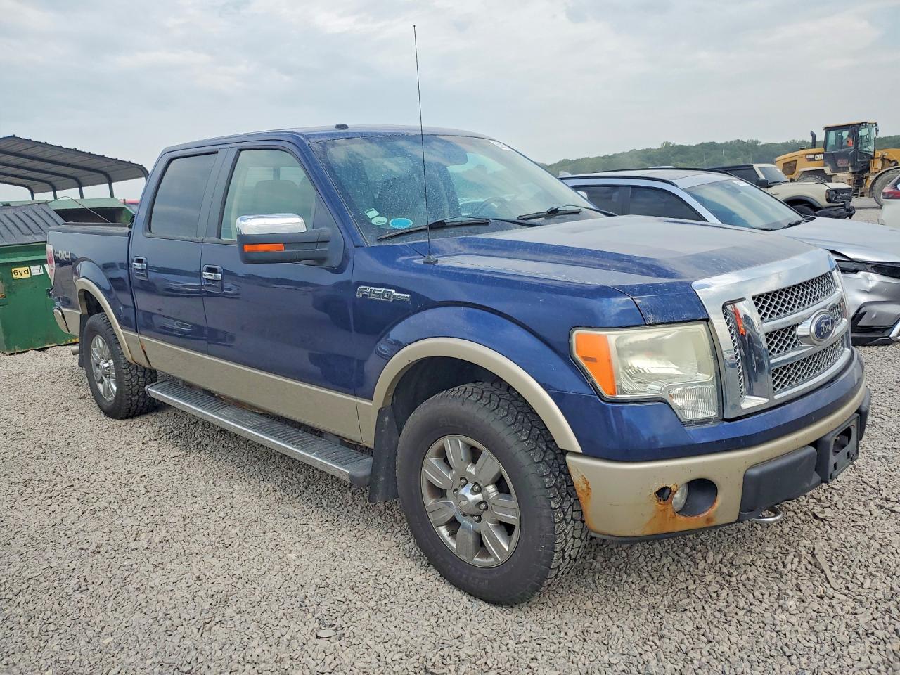 2010 Ford F150 Supercrew Blue vin: 1FTFW1EV6AFC23807