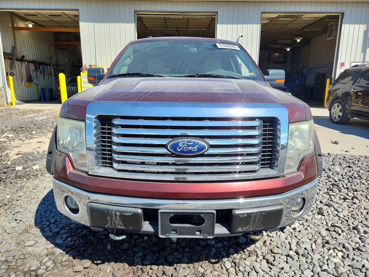 2010 Ford F150 Supercrew Burgundy vin: 1FTFW1EV6AFC39053