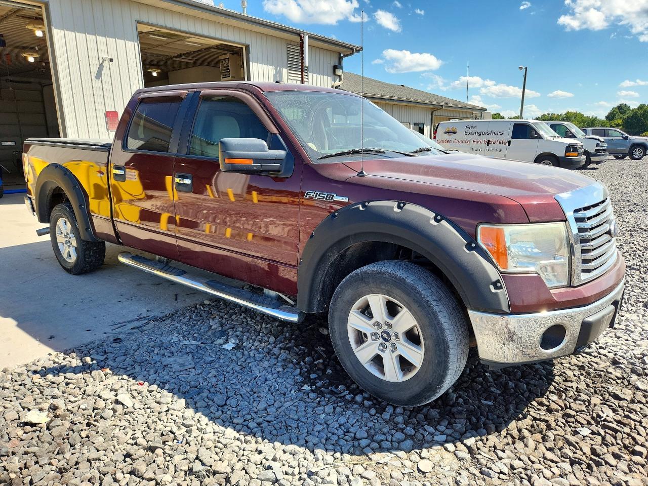 2010 Ford F150 Supercrew Burgundy vin: 1FTFW1EV6AFC39053