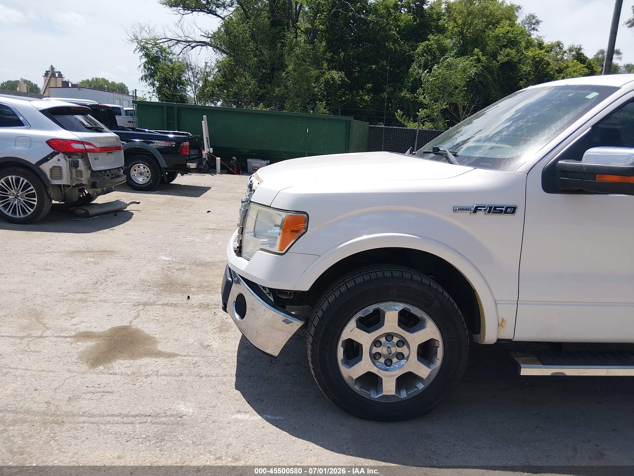2010 Ford F-150 Fx4/harley-davidson/king Ranch/lariat/platinum/xl/xlt White vin: 1FTFW1EV6AFC49047
