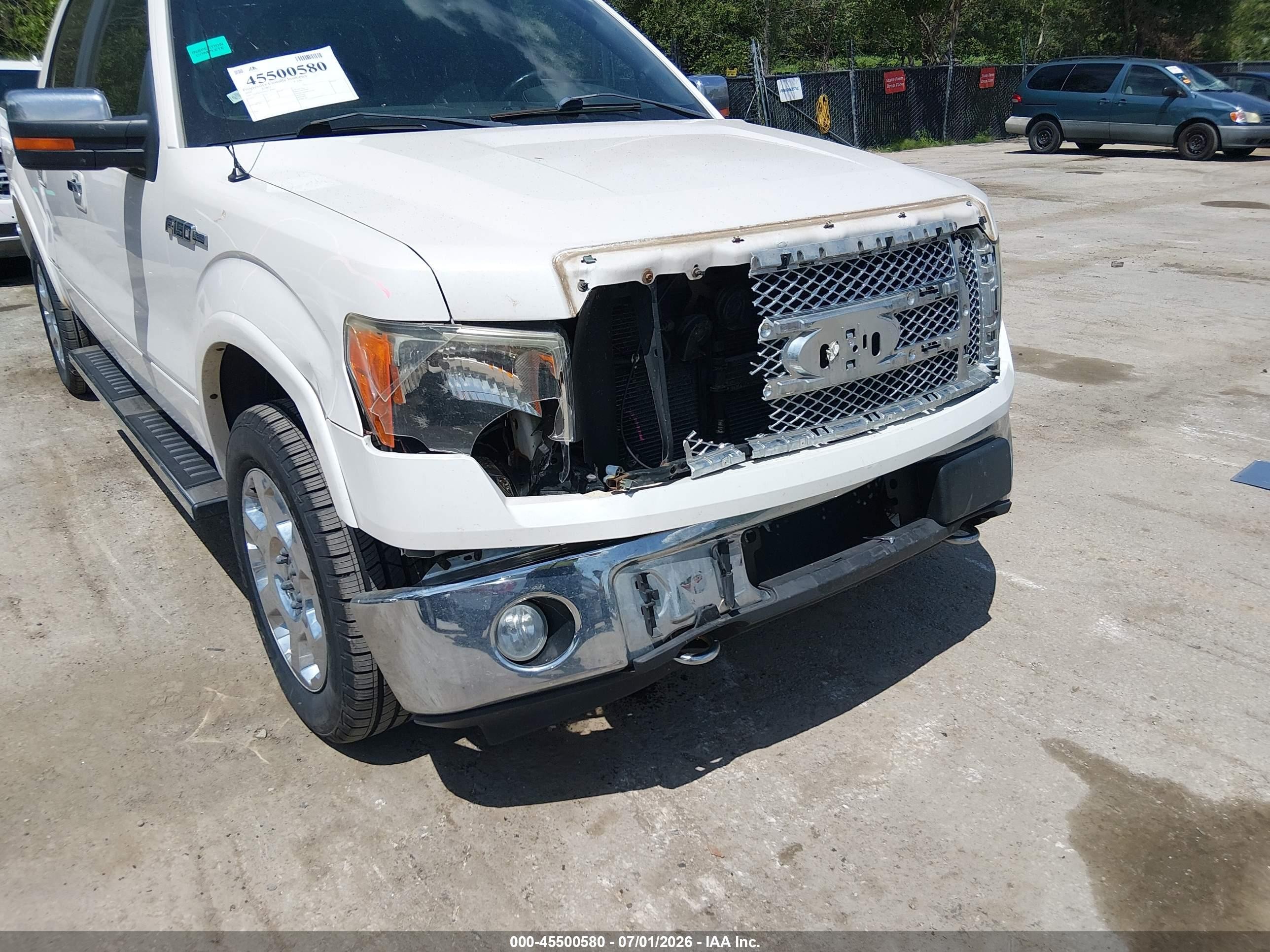 2010 Ford F-150 Fx4/harley-davidson/king Ranch/lariat/platinum/xl/xlt White vin: 1FTFW1EV6AFC49047