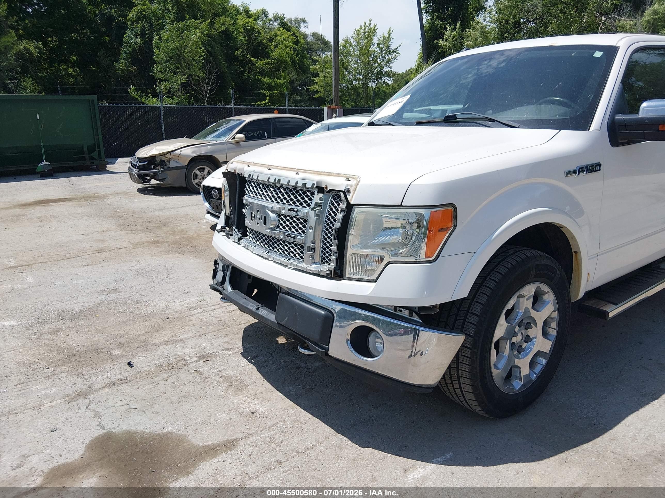 2010 Ford F-150 Fx4/harley-davidson/king Ranch/lariat/platinum/xl/xlt White vin: 1FTFW1EV6AFC49047