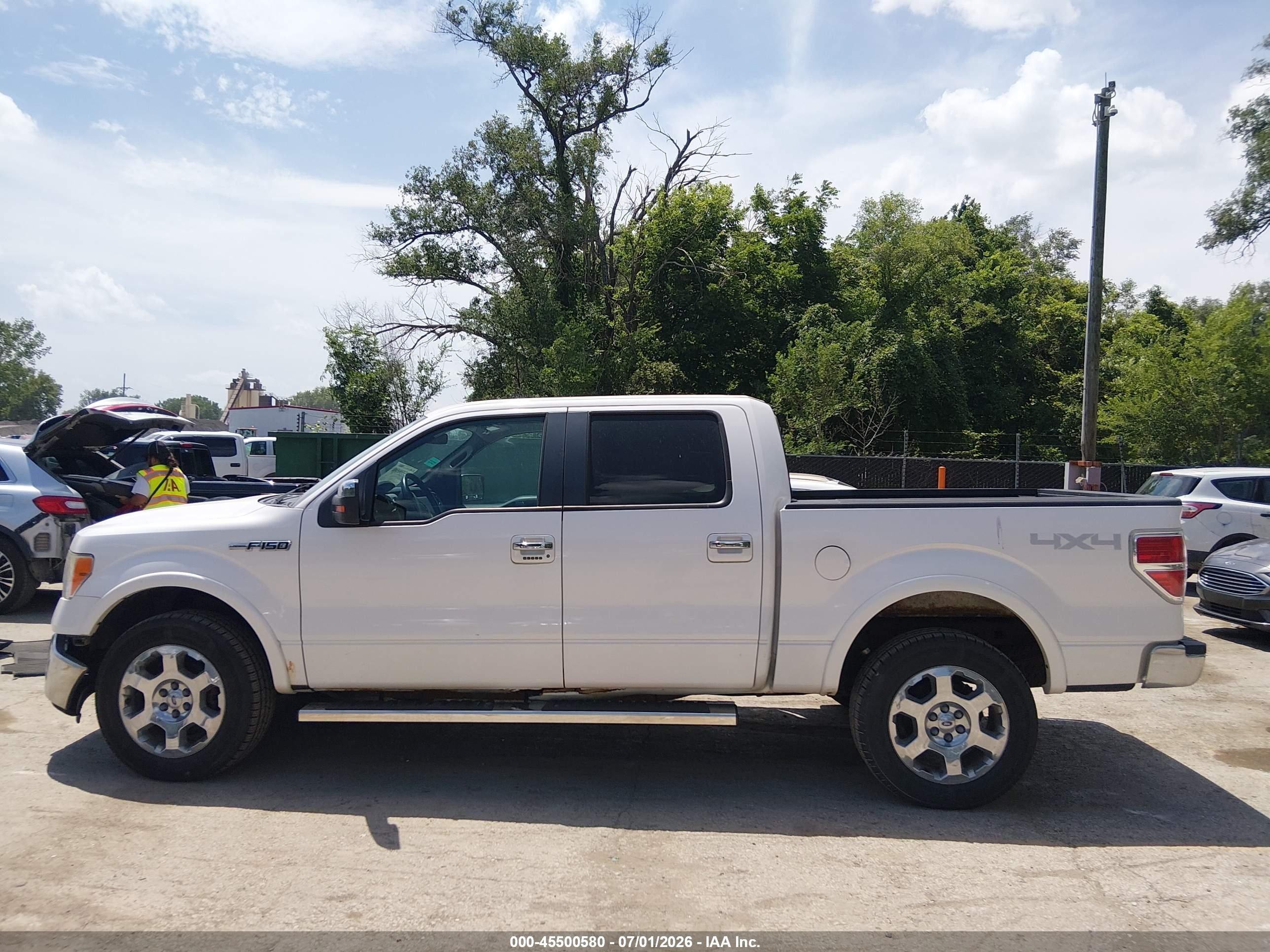 2010 Ford F-150 Fx4/harley-davidson/king Ranch/lariat/platinum/xl/xlt White vin: 1FTFW1EV6AFC49047