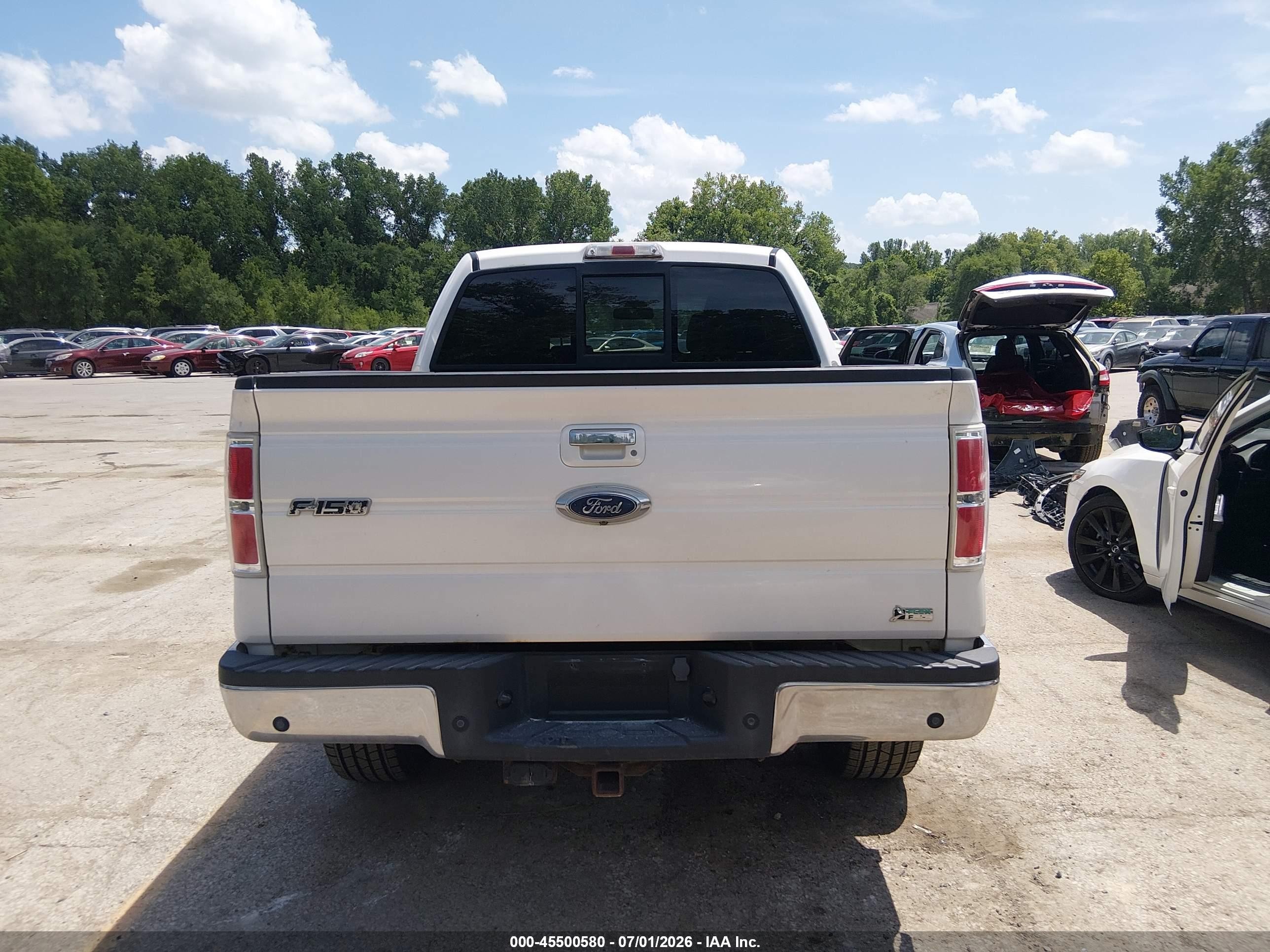 2010 Ford F-150 Fx4/harley-davidson/king Ranch/lariat/platinum/xl/xlt White vin: 1FTFW1EV6AFC49047
