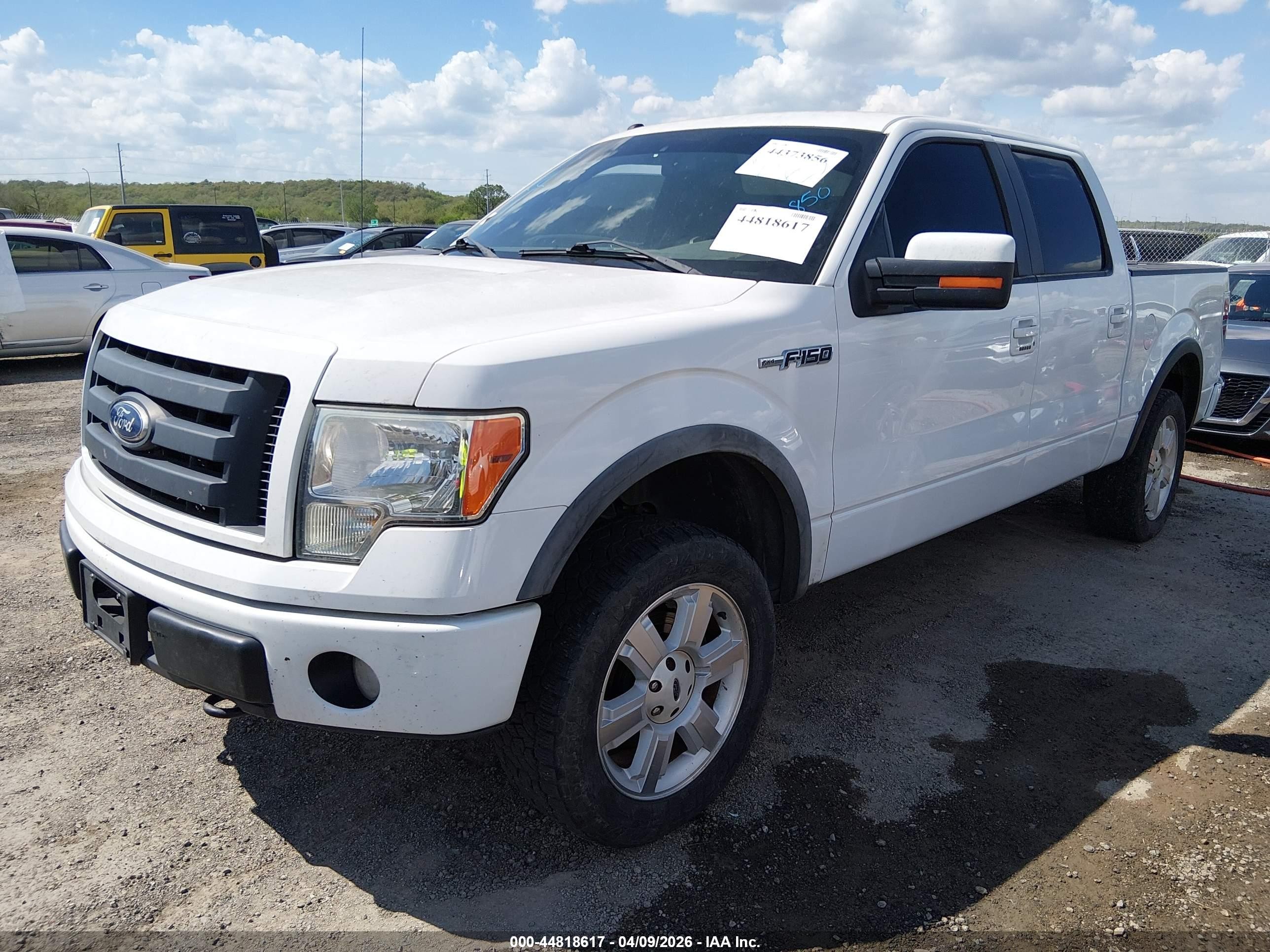 2010 Ford F-150 Fx4/harley-davidson/king Ranch/lariat/platinum/xl/xlt White vin: 1FTFW1EV6AFC62073