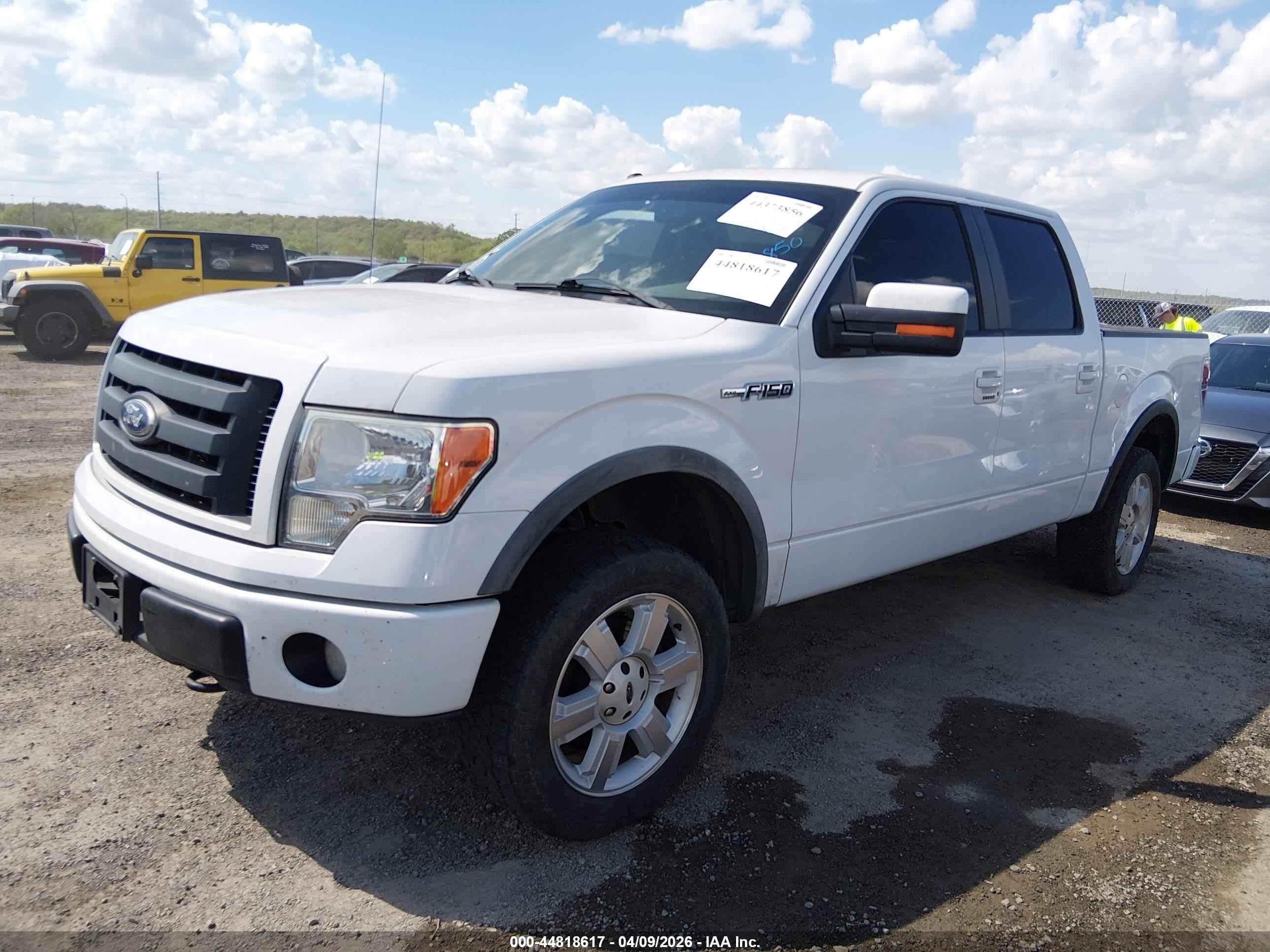 2010 Ford F-150 Fx4/harley-davidson/king Ranch/lariat/platinum/xl/xlt White vin: 1FTFW1EV6AFC62073