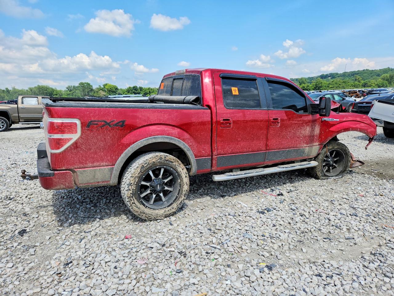 2010 Ford F150 Supercrew Red vin: 1FTFW1EV6AFC76233