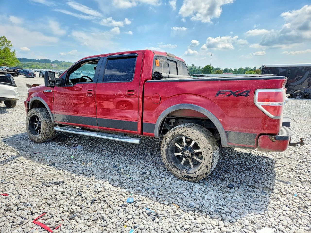 2010 Ford F150 Supercrew Red vin: 1FTFW1EV6AFC76233