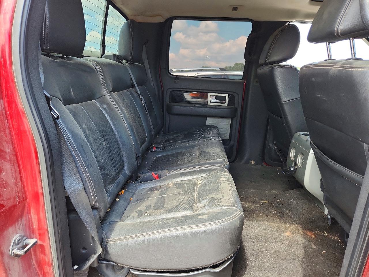 2010 Ford F150 Supercrew Red vin: 1FTFW1EV6AFC76233