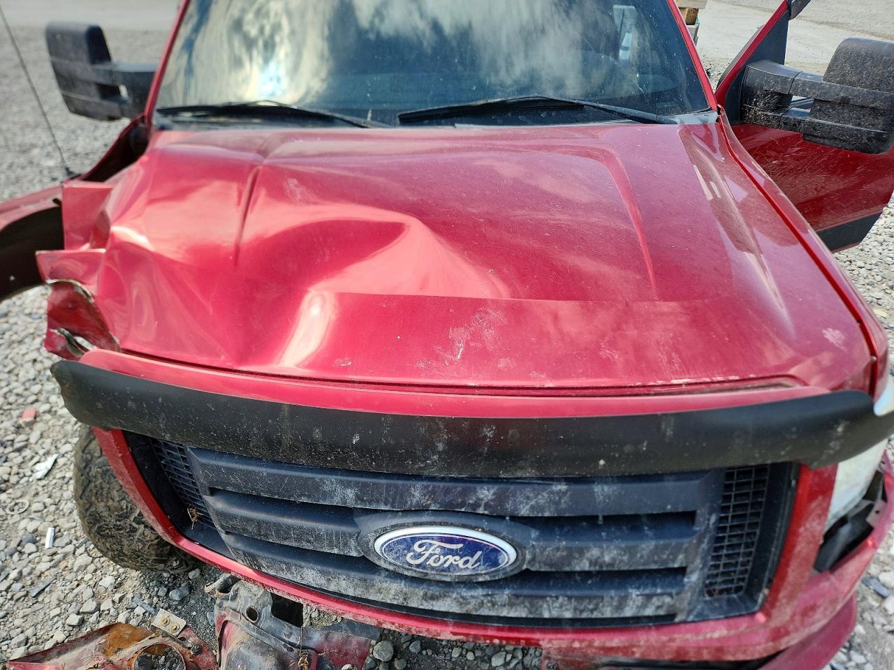 2010 Ford F150 Supercrew Red vin: 1FTFW1EV6AFC76233