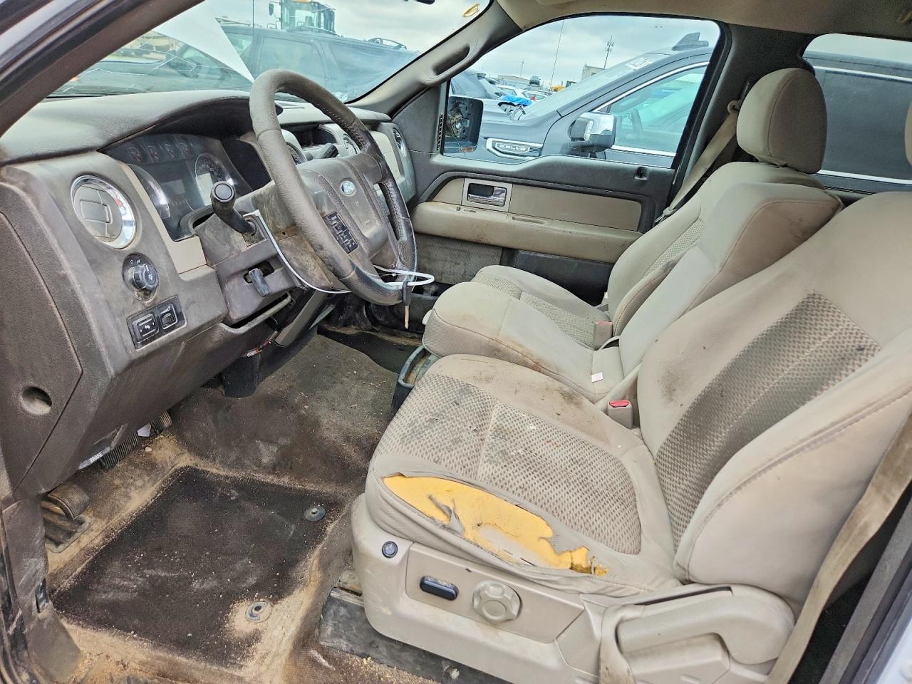 2010 Ford F150 Supercrew White vin: 1FTFW1EV6AFD33594