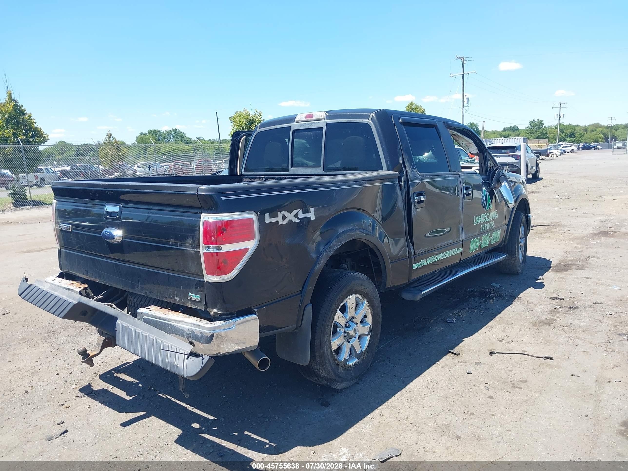 2010 Ford F-150 Fx4/harley-davidson/king Ranch/lariat/platinum/xl/xlt Black vin: 1FTFW1EV6AFD49858