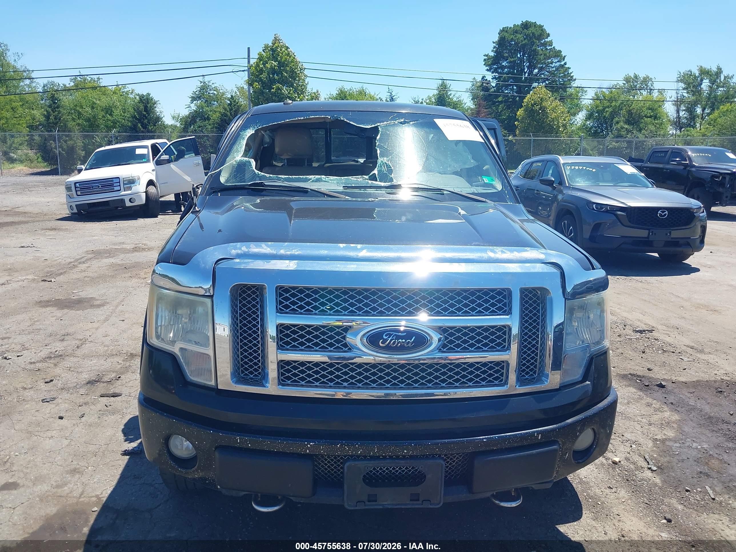 2010 Ford F-150 Fx4/harley-davidson/king Ranch/lariat/platinum/xl/xlt Black vin: 1FTFW1EV6AFD49858